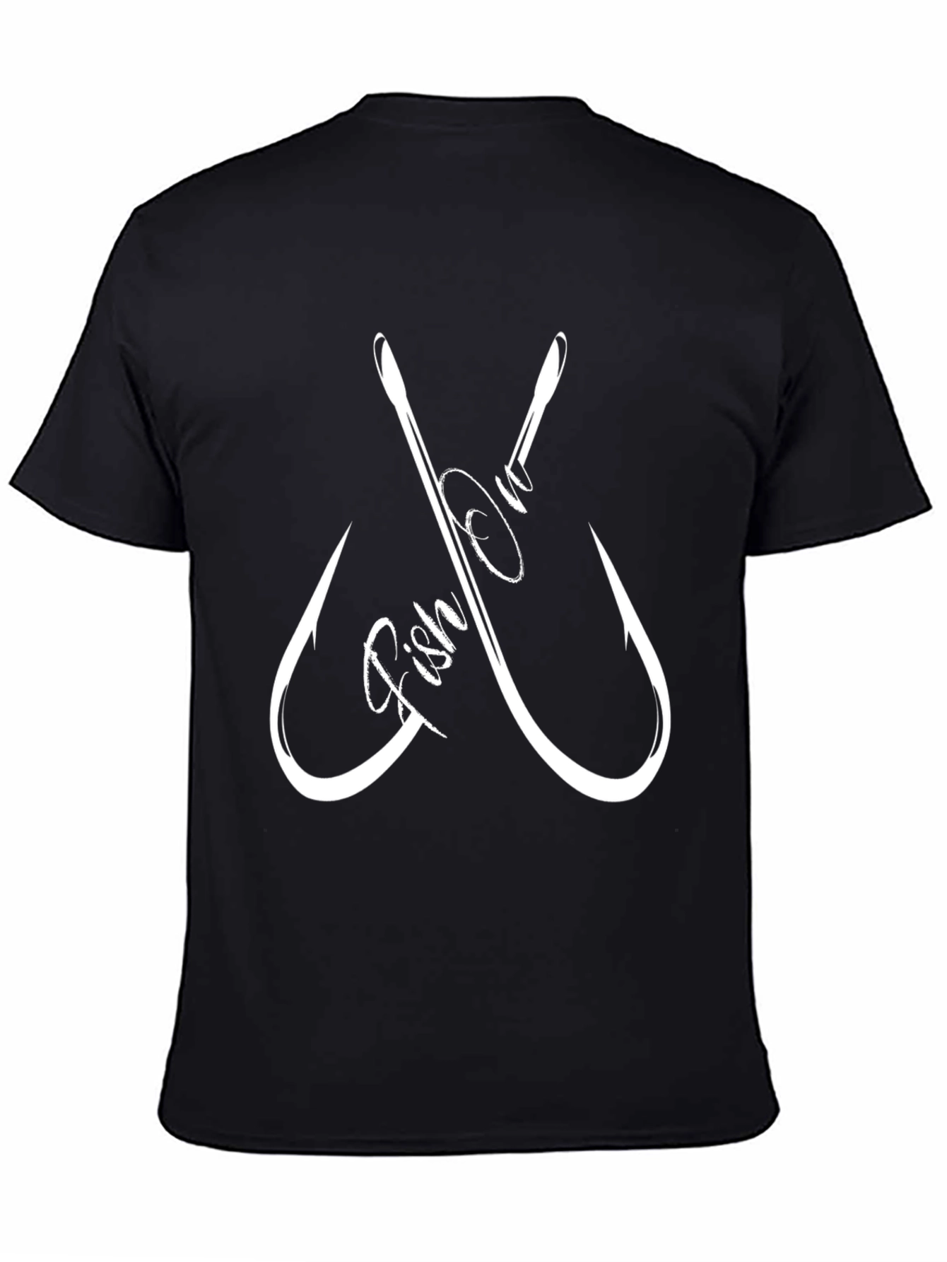 Fish On! Graphic Tee - Black