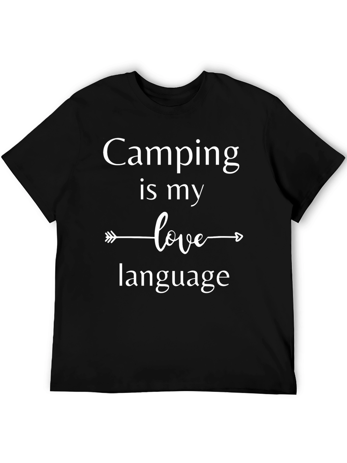Camping Is My Love Language Graphic Tee