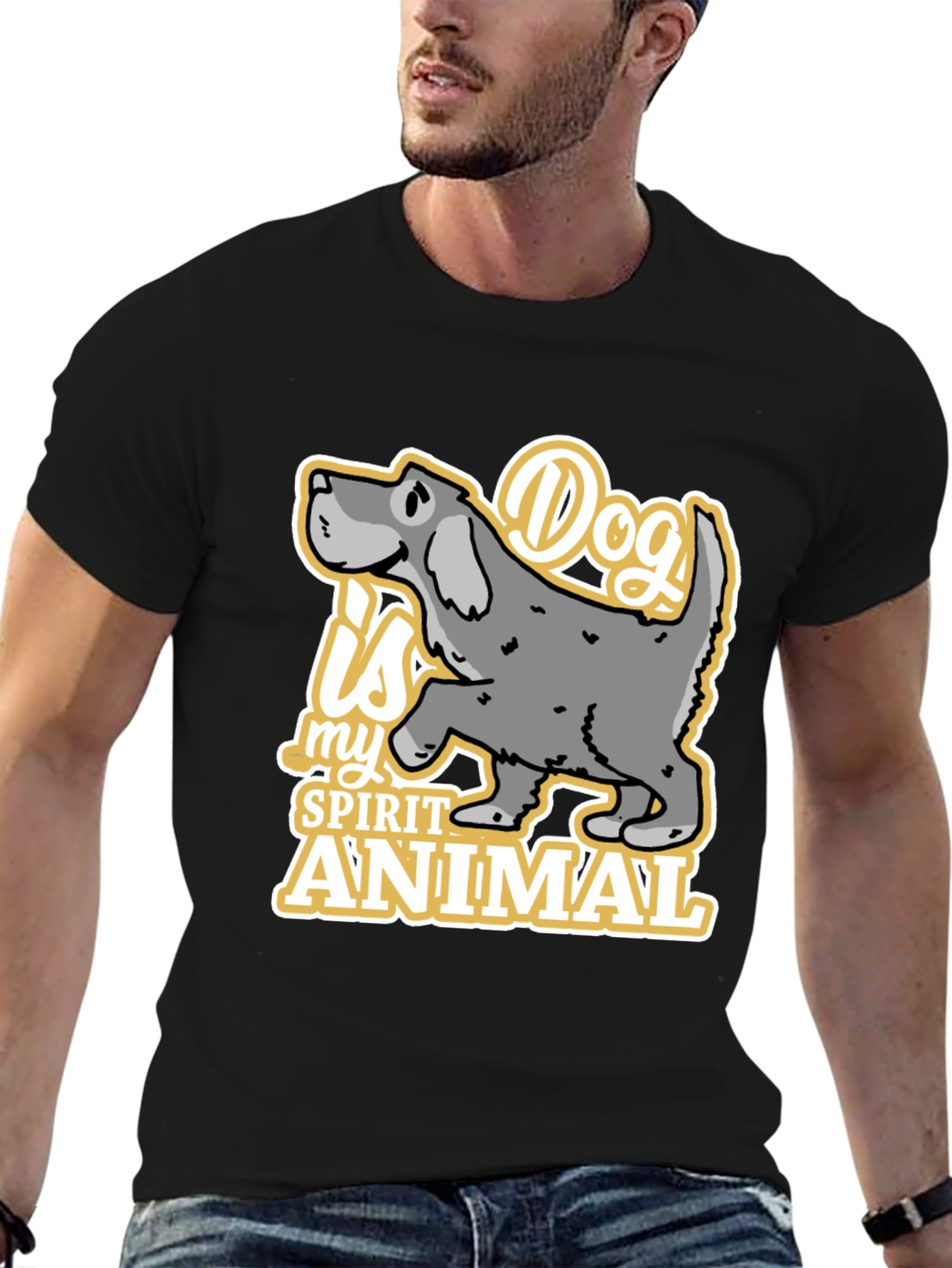 Dog Spirit Animal Graphic Tee