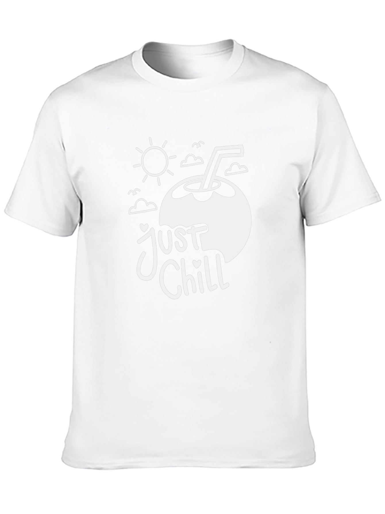 Just Chill Coconut Tee - Black