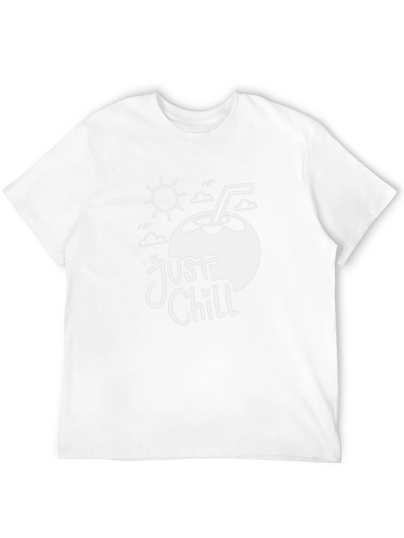 Just Chill Coconut Tee - Black