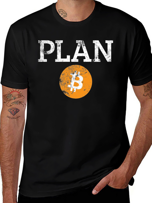 Bitcoin Plan T-Shirt - Crypto HODL Tee