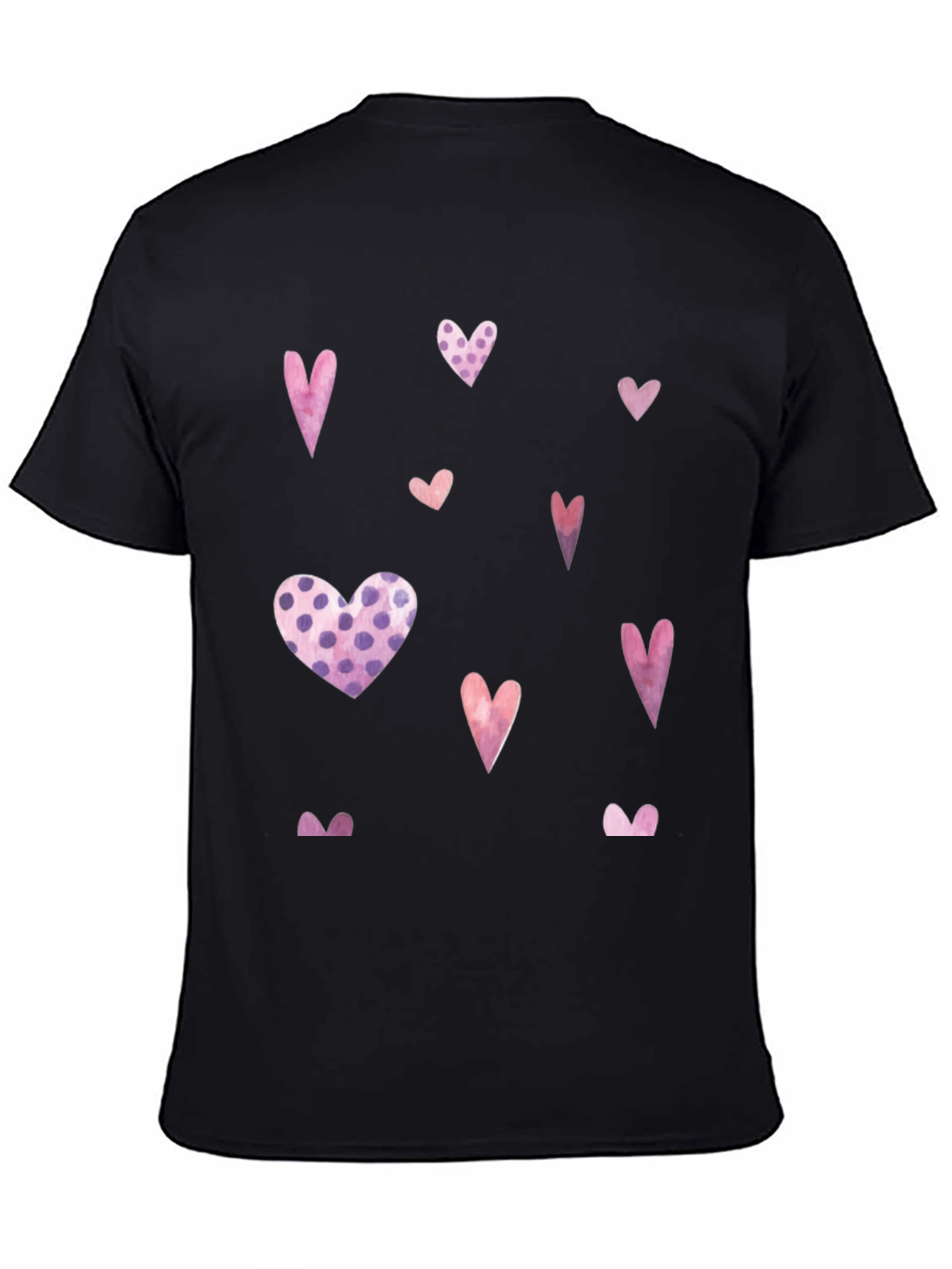 Heart Print T-Shirt - Valentines Day Ready