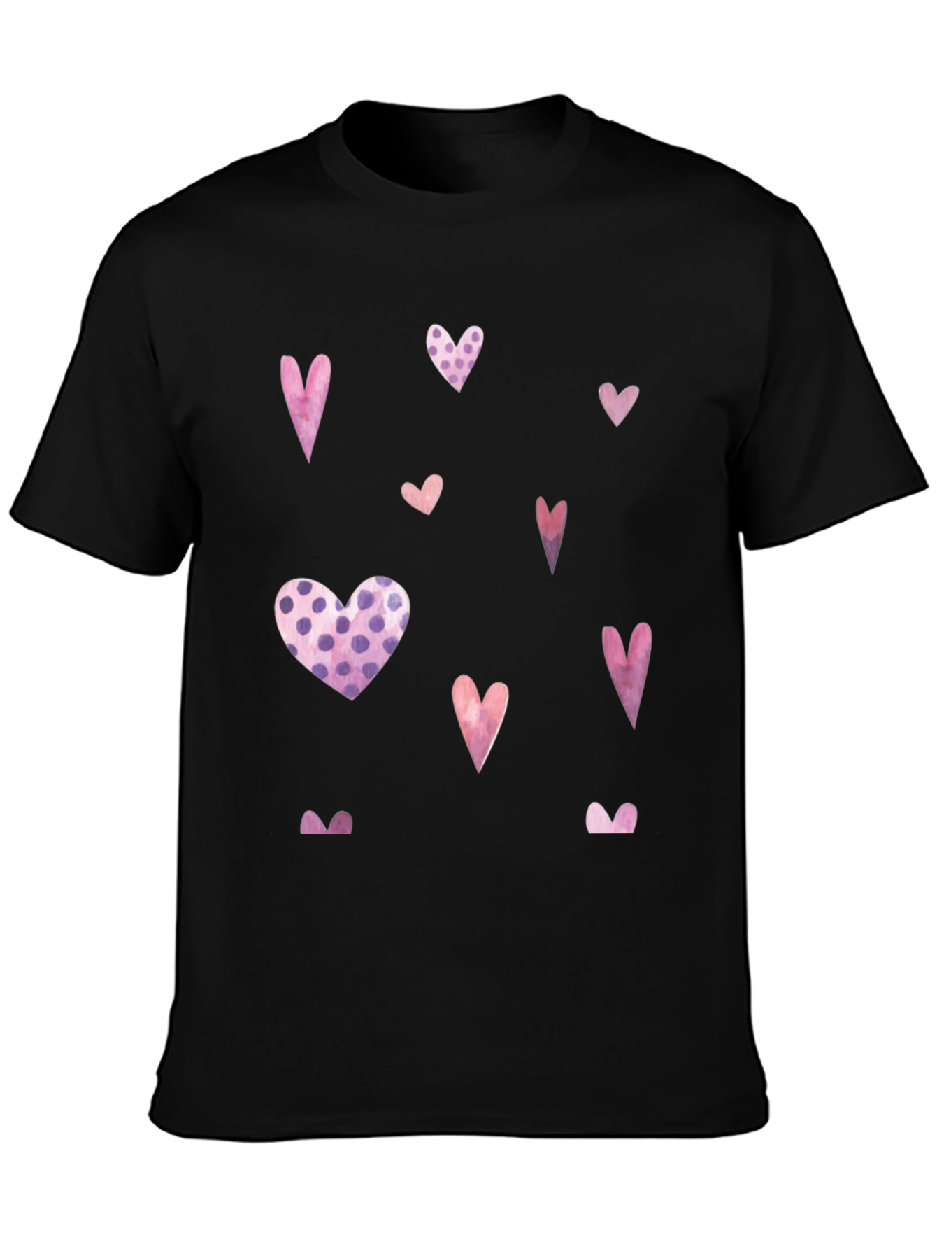 Heart Print T-Shirt - Valentines Day Ready