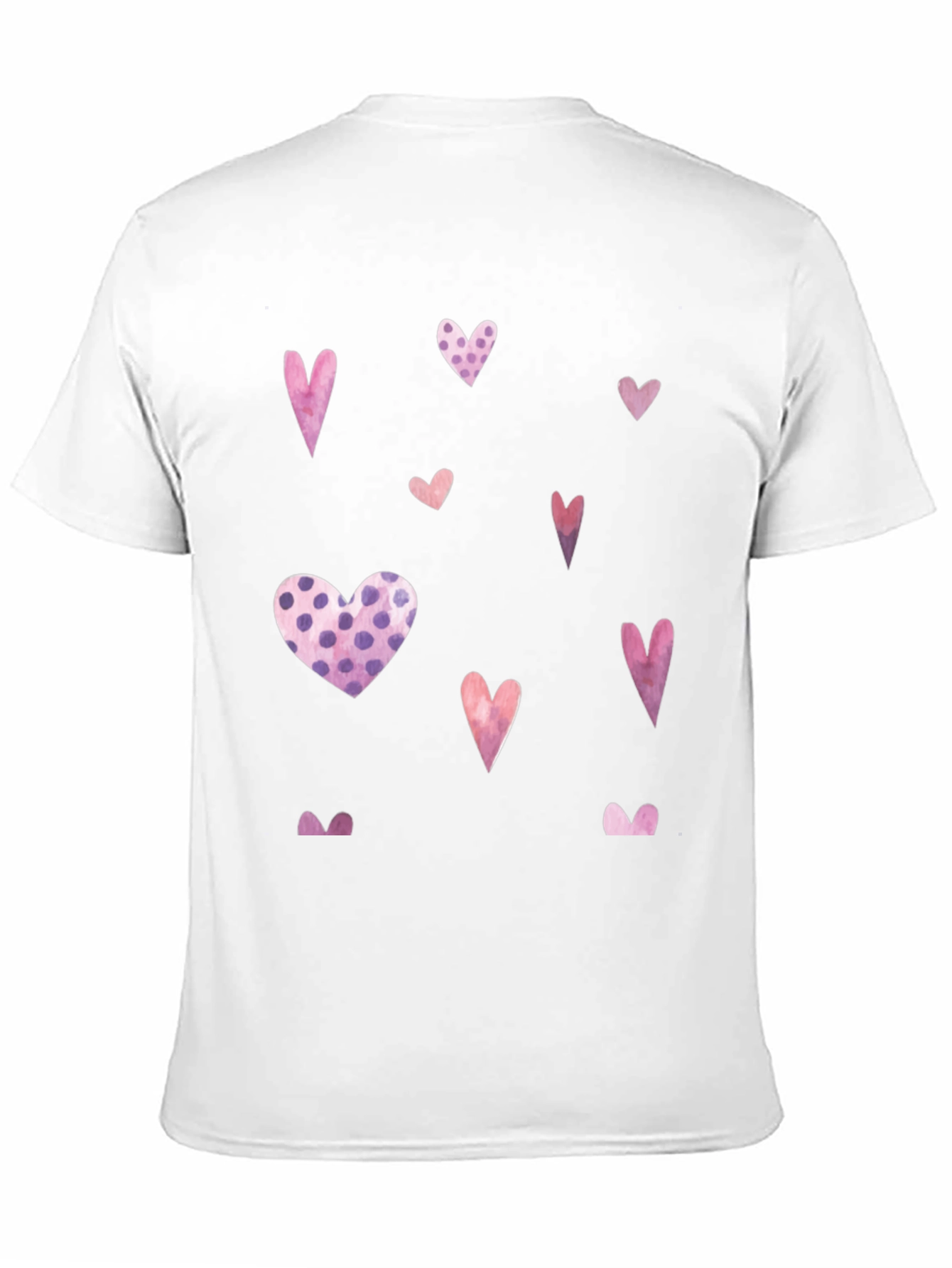 Heart Print T-Shirt - Valentines Day Ready