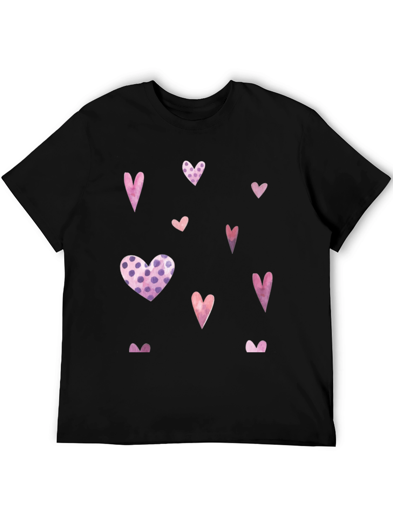 Heart Print T-Shirt - Valentines Day Ready