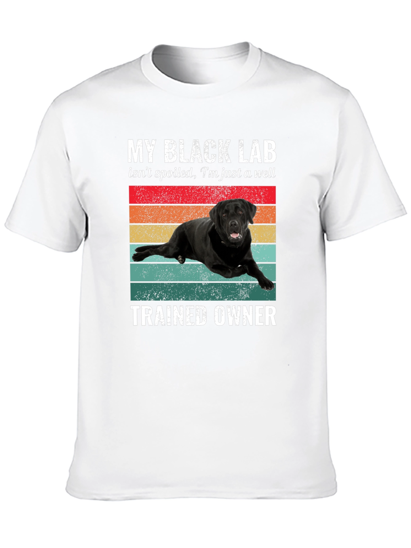Black Lab Trained Owner T-Shirt