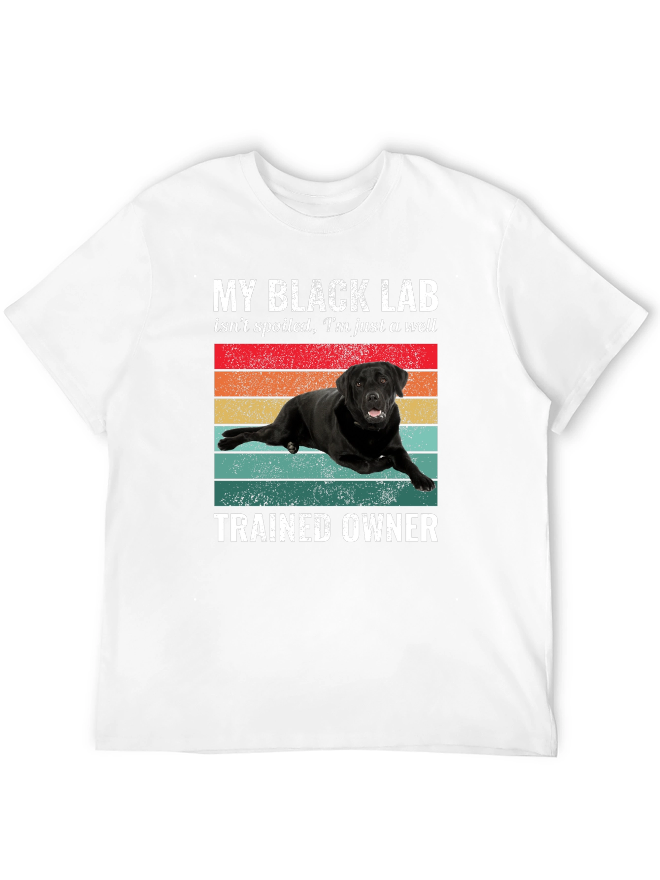 Black Lab Trained Owner T-Shirt
