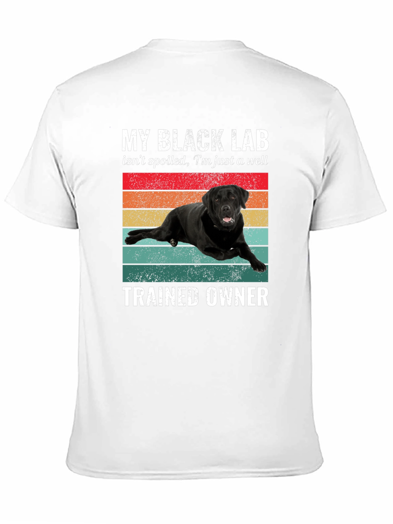 Black Lab Trained Owner T-Shirt