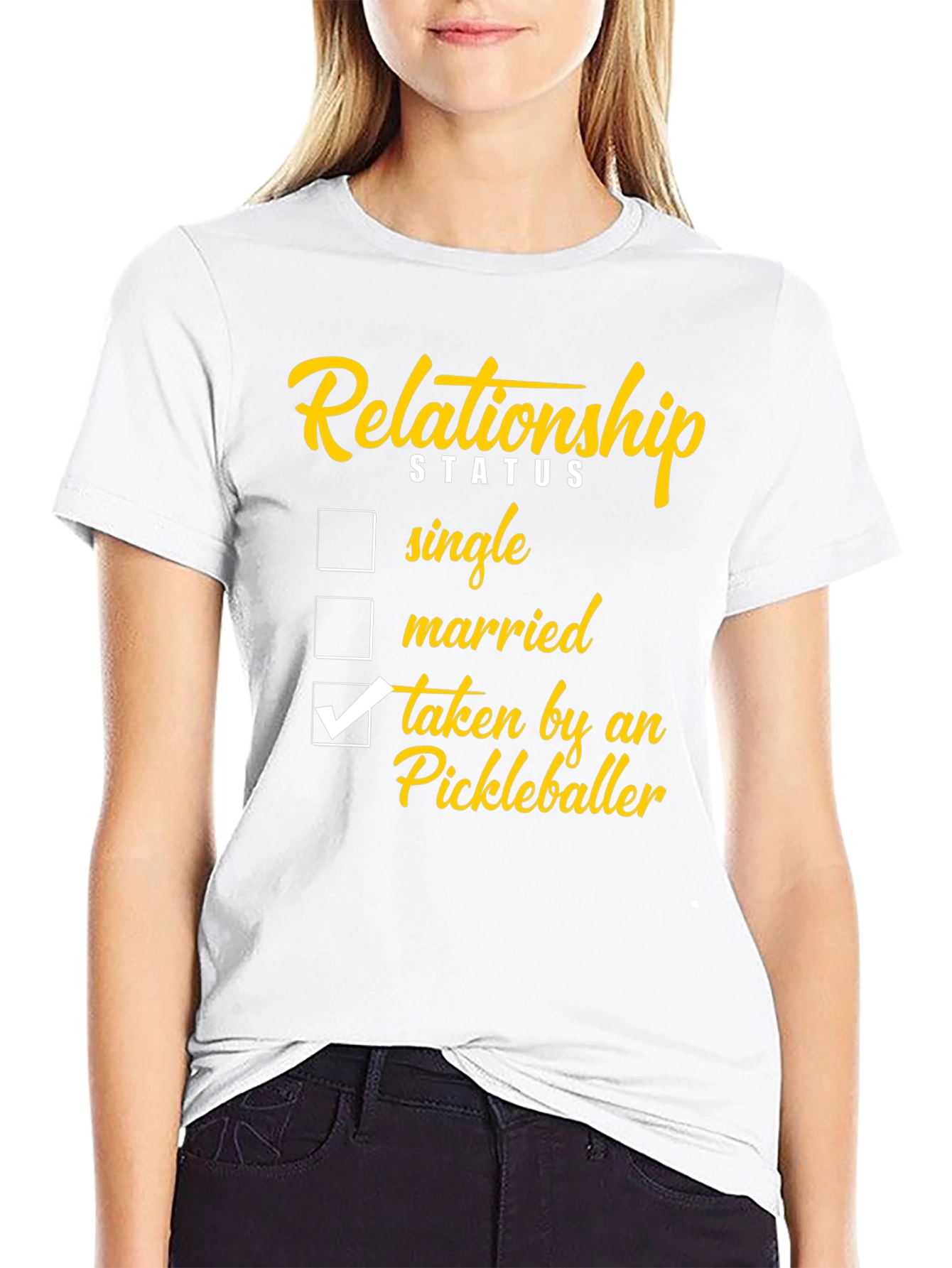 Relationship Status: Taken by a Pickleballer T-Shirt