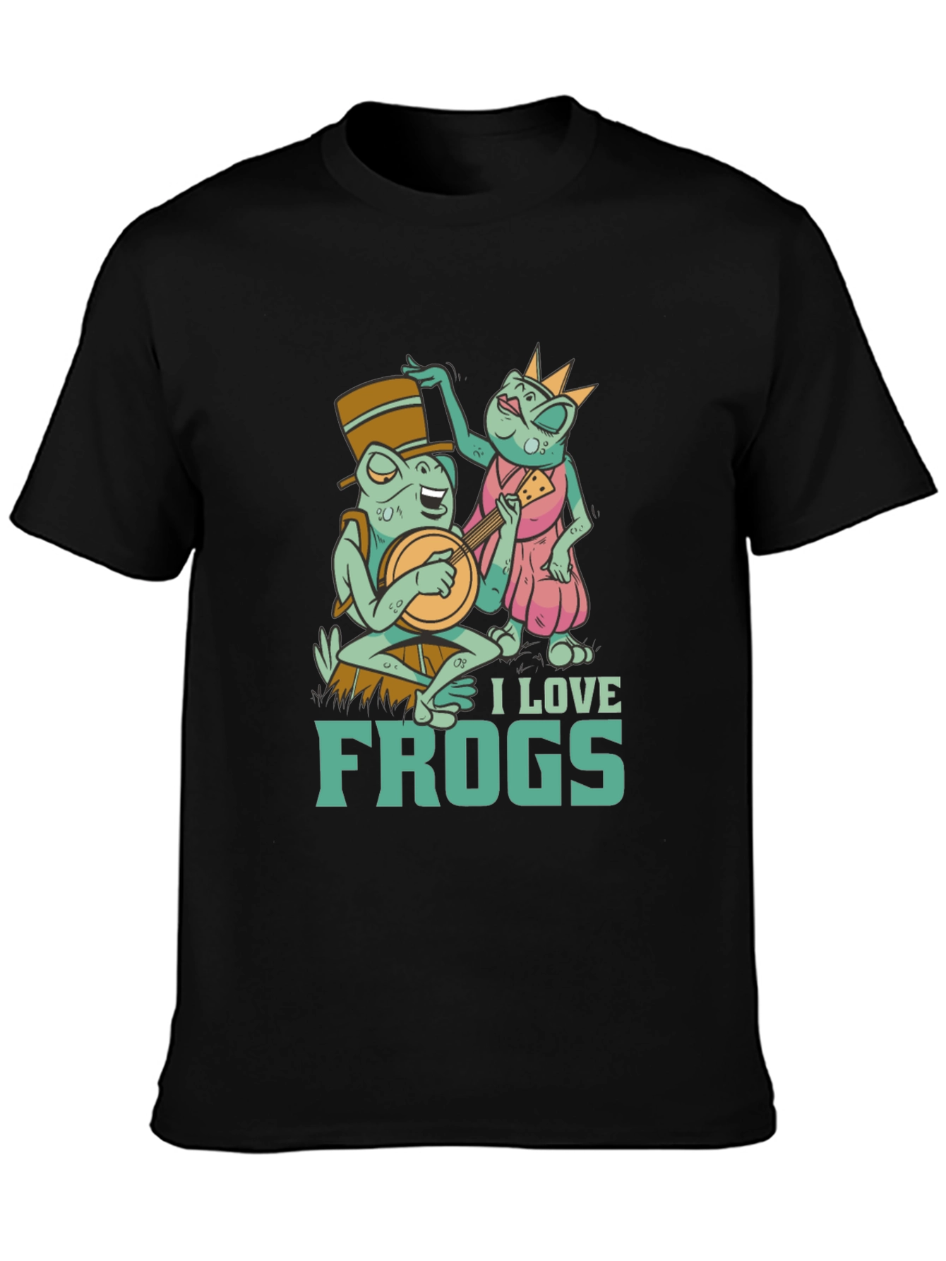 I Love Frogs Graphic Tee