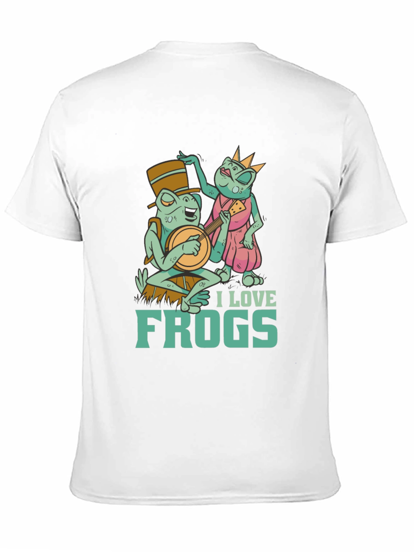 I Love Frogs Graphic Tee