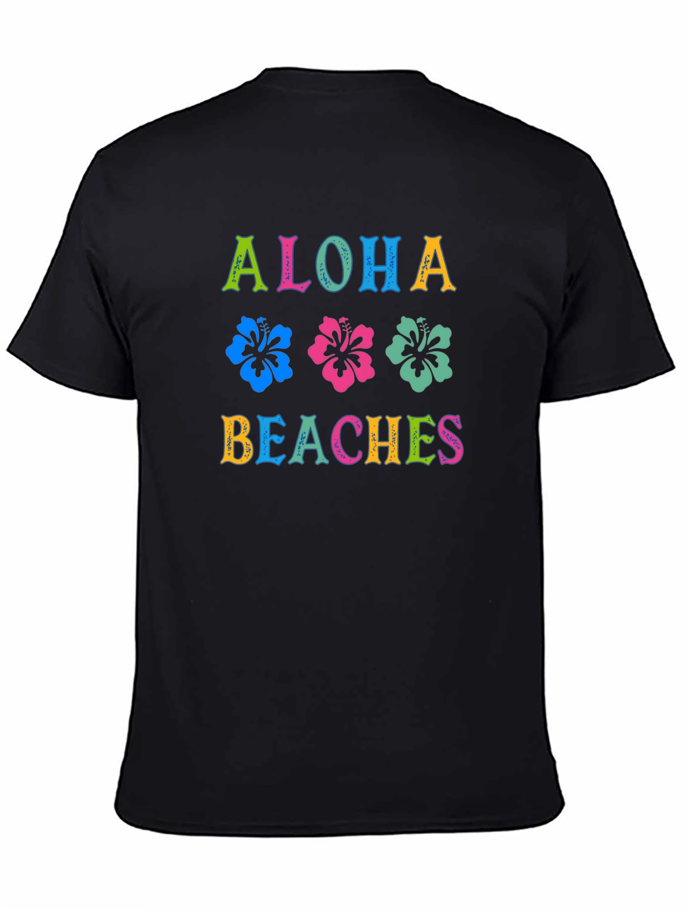 Aloha Beaches Graphic Tee | Tropical Summer Shirt