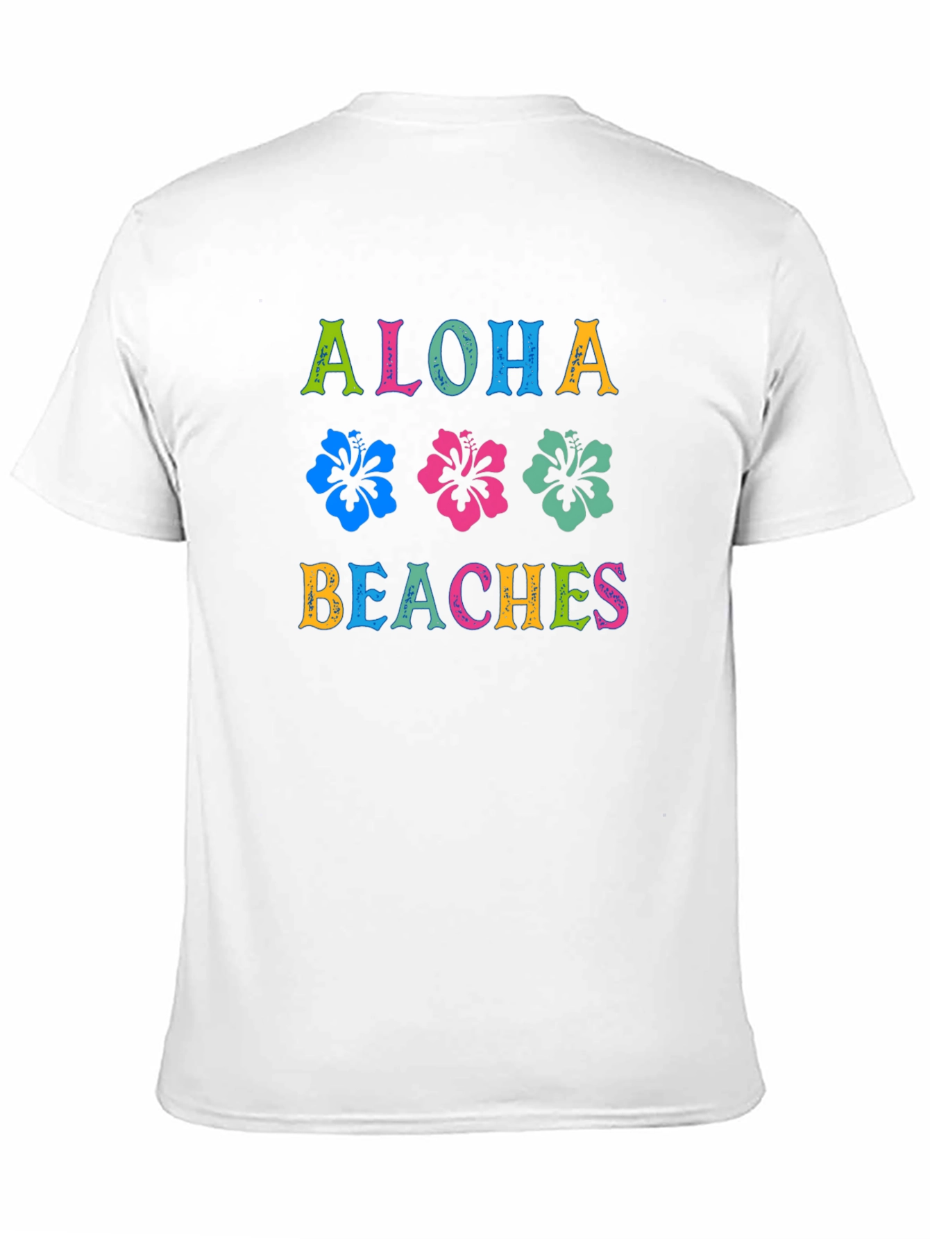Aloha Beaches Graphic Tee | Tropical Summer Shirt