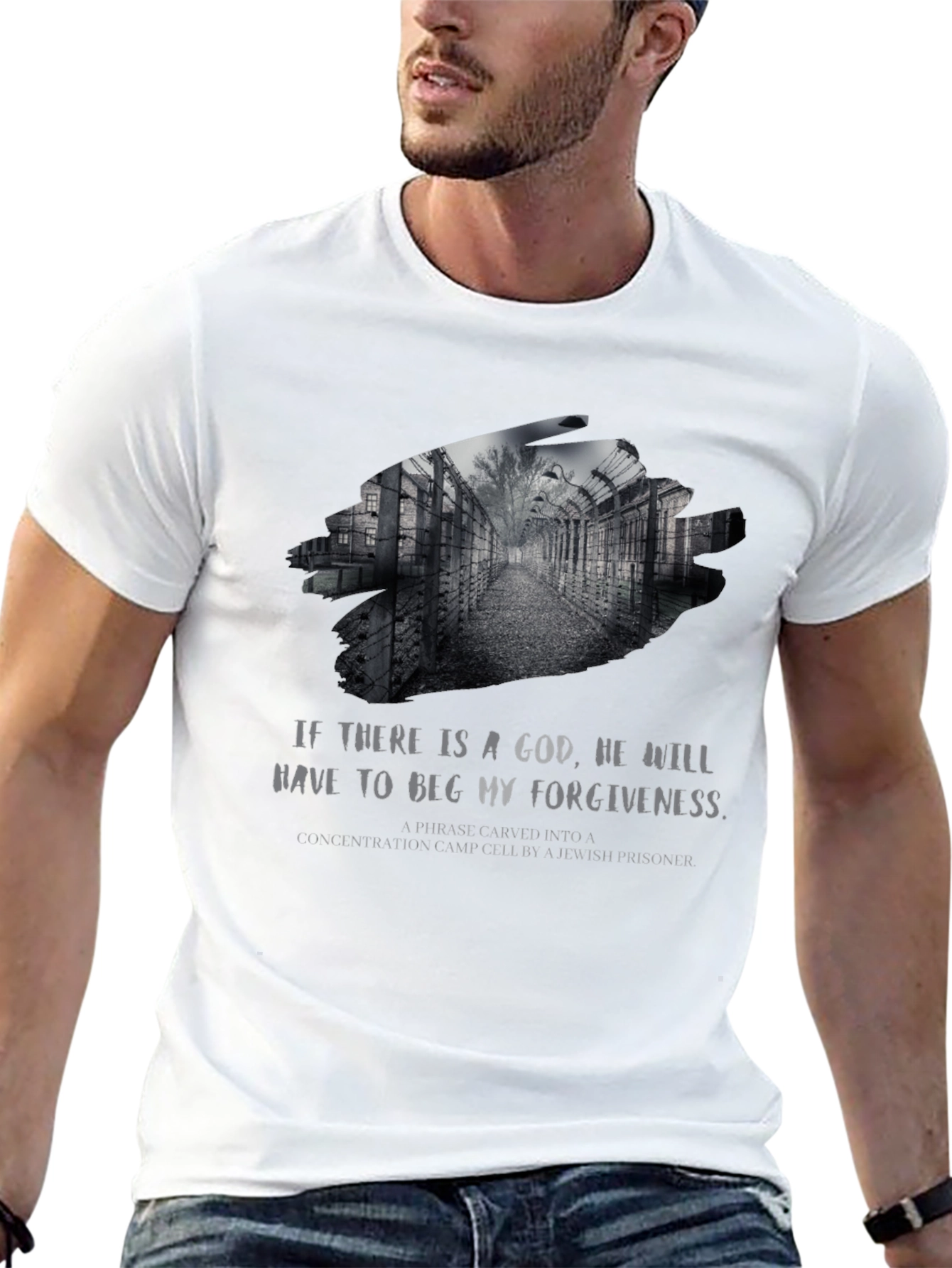 Atheist Holocaust T-Shirt - Beg My Forgiveness