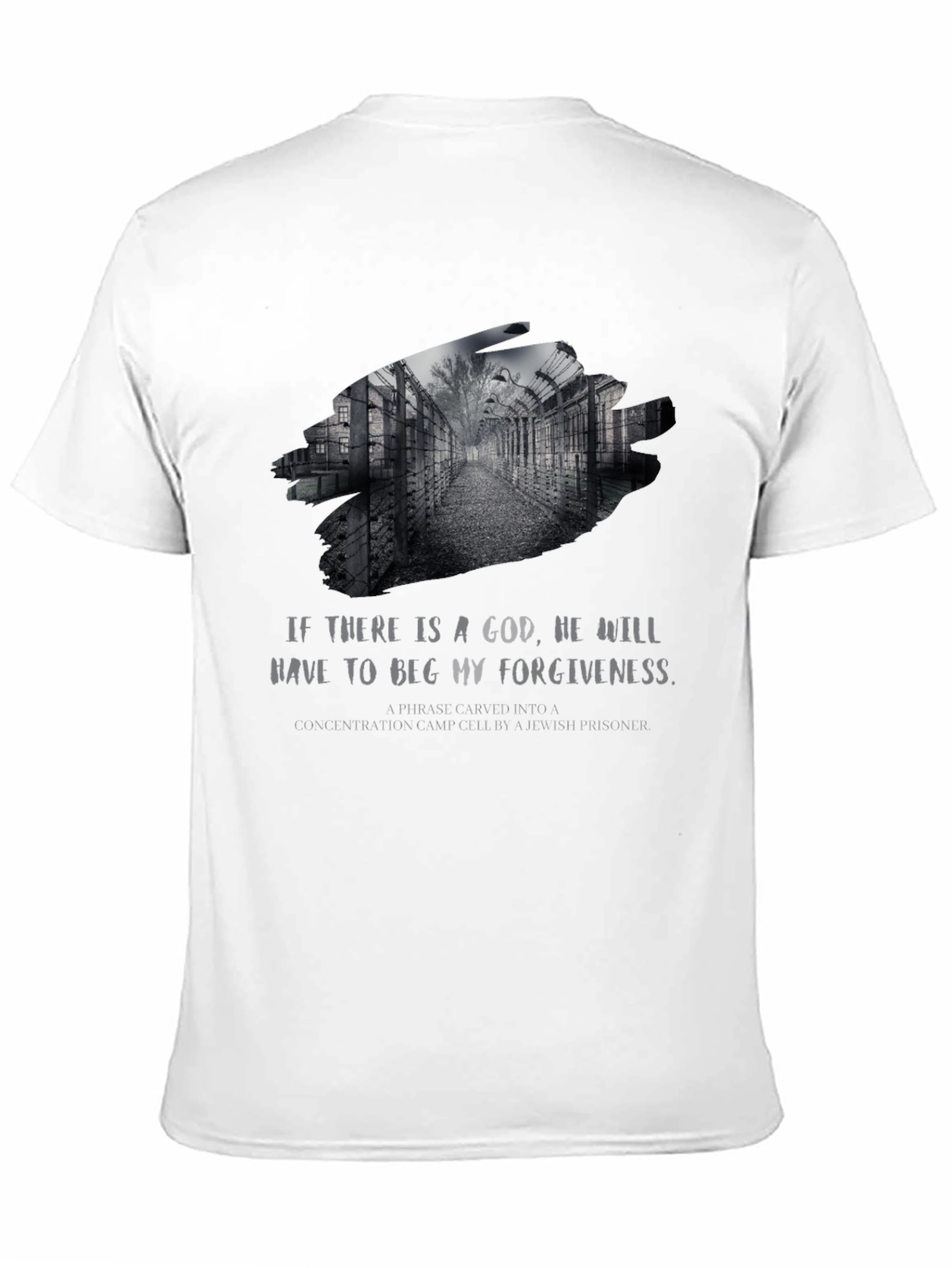 Atheist Holocaust T-Shirt - Beg My Forgiveness