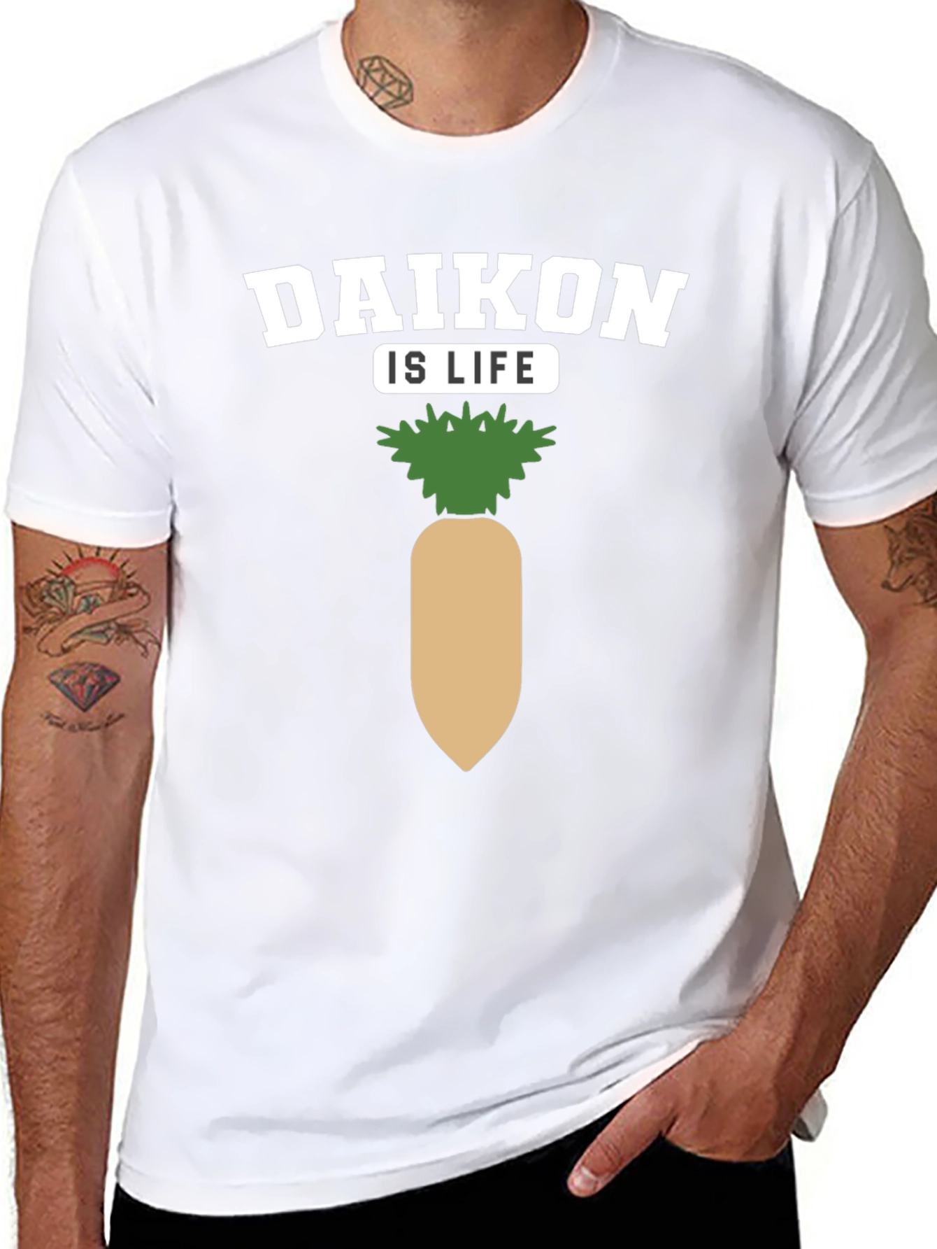 Daikon Is Life T-Shirt - Graphic Tee