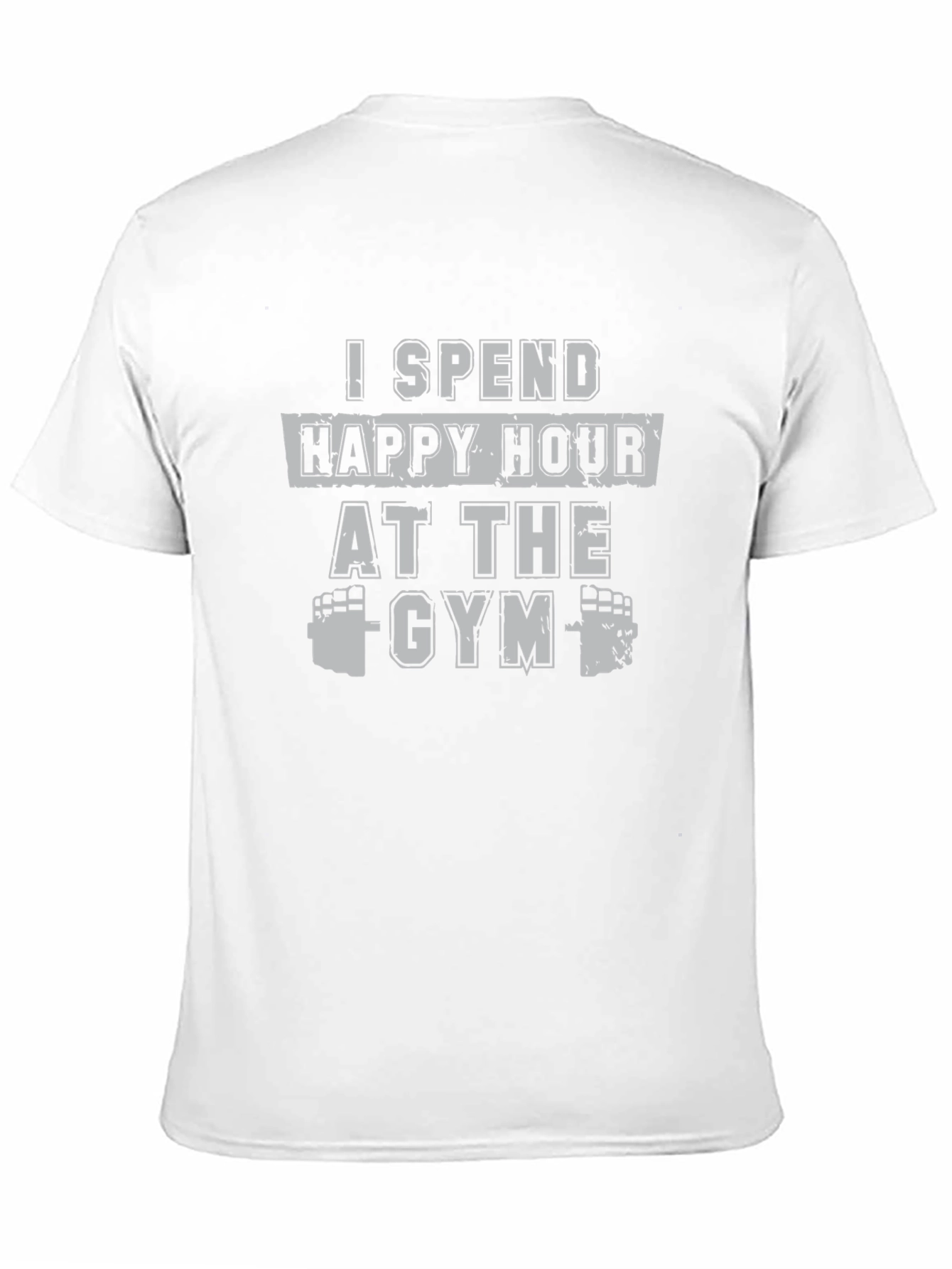 Gym Happy Hour Graphic T-Shirt
