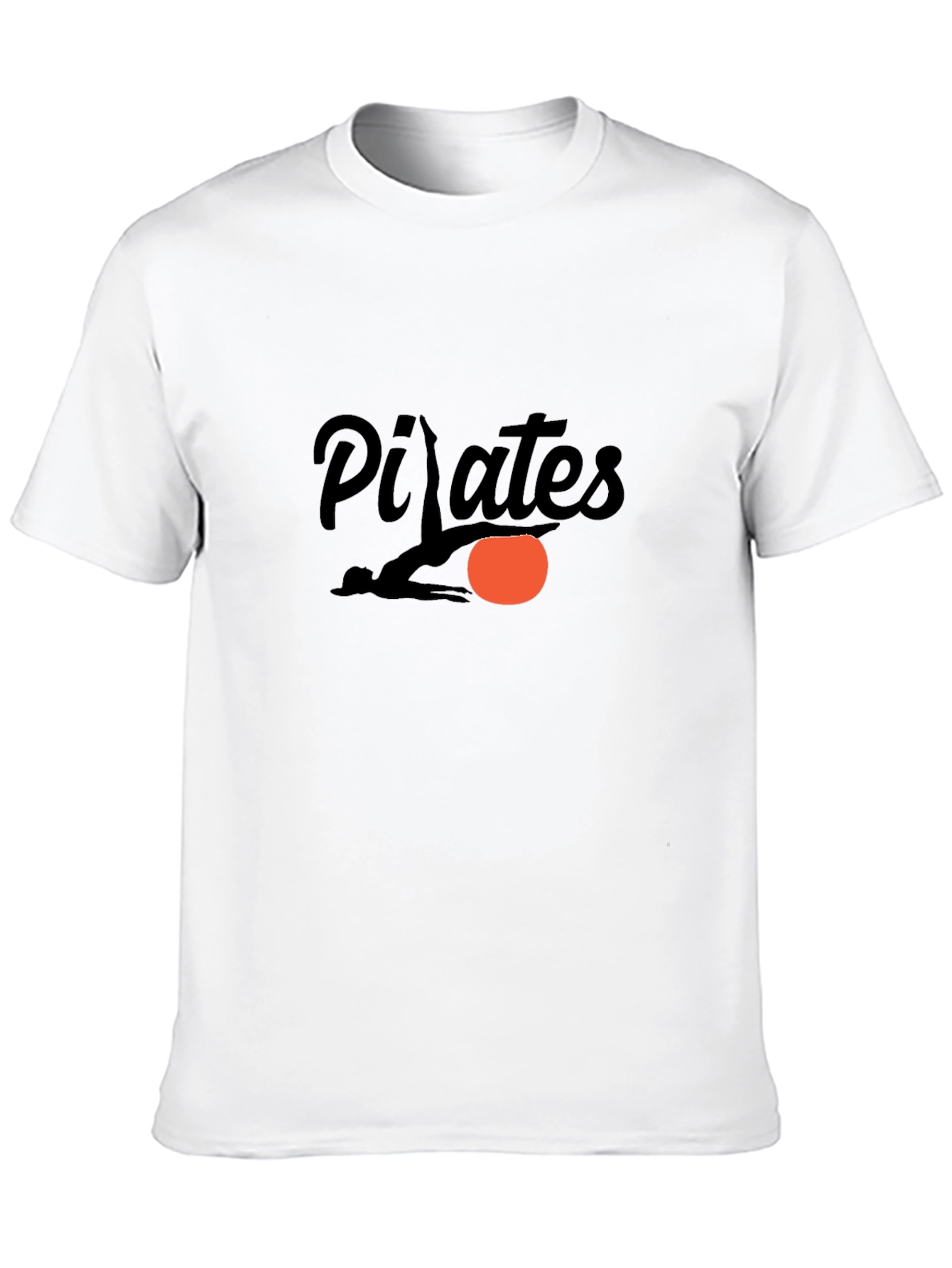 Pilates Graphic Tee - Soft Cotton Casual Shirt