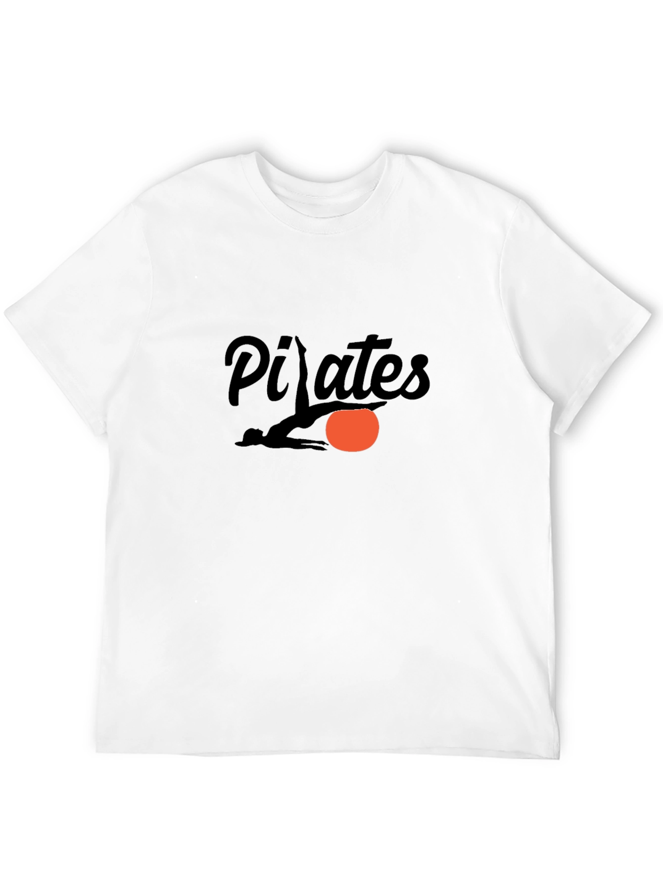Pilates Graphic Tee - Soft Cotton Casual Shirt
