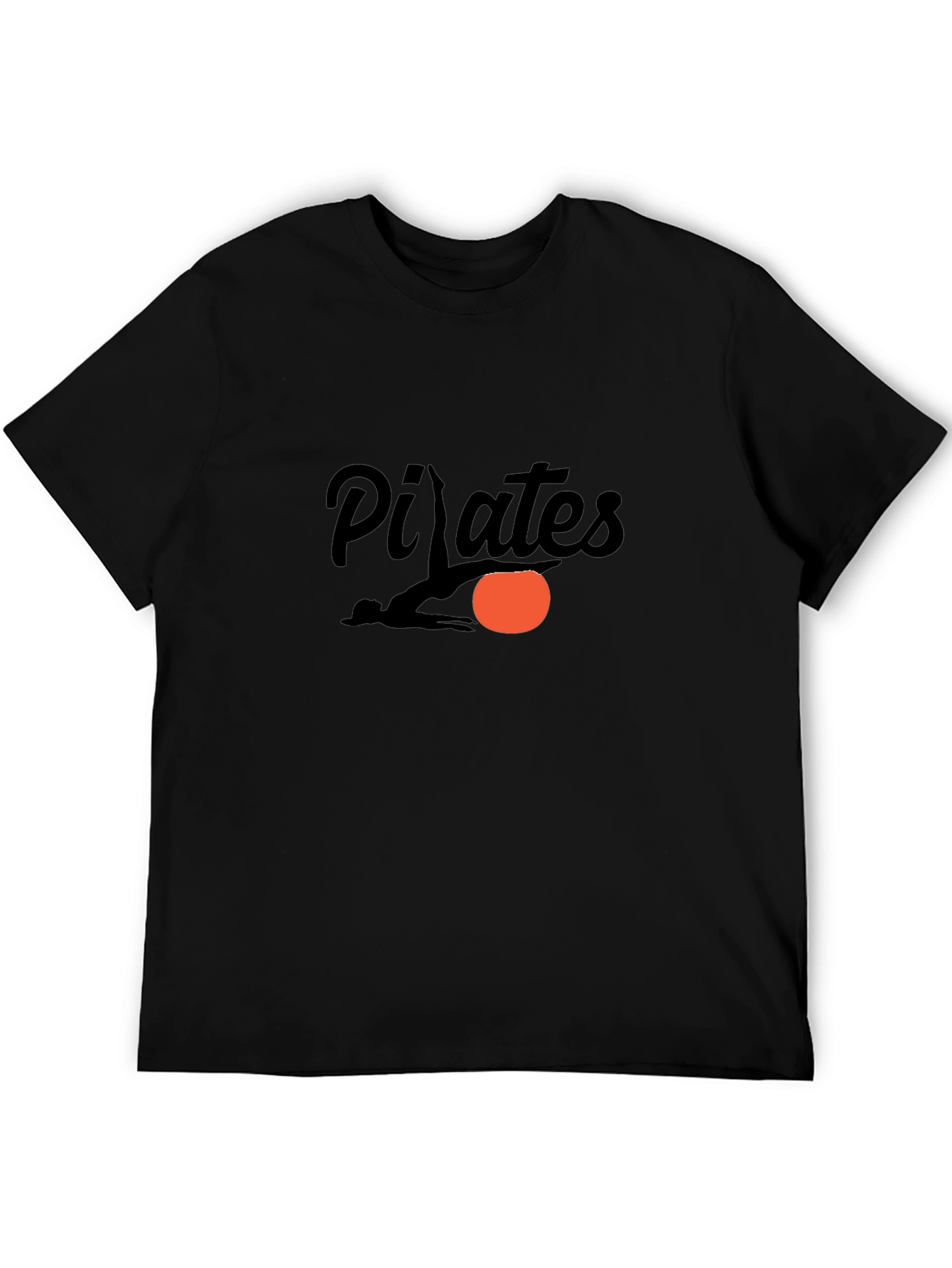 Pilates Graphic Tee - Soft Cotton Casual Shirt