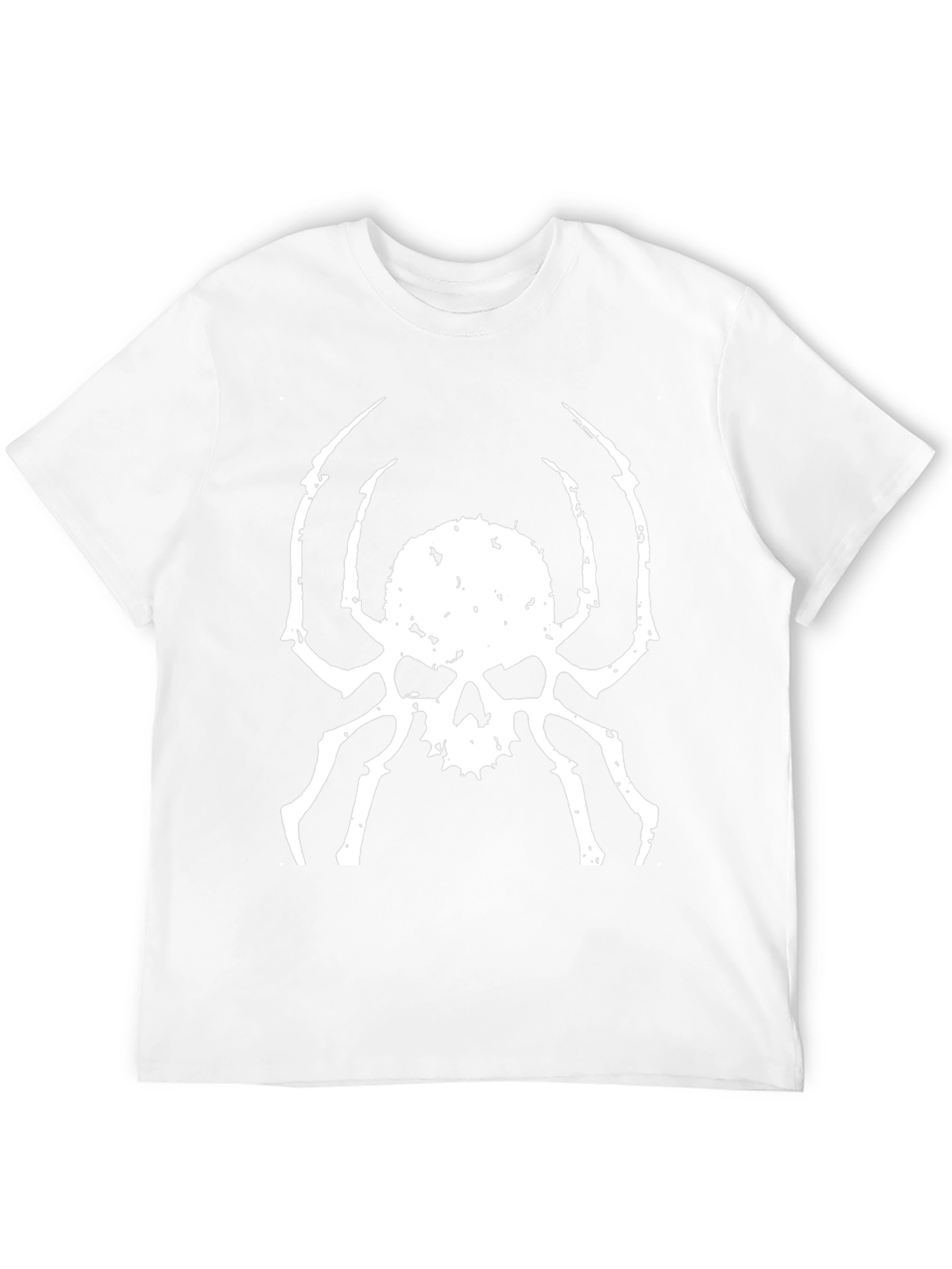 Skull Spider Graphic Tee - Mens Black T-Shirt