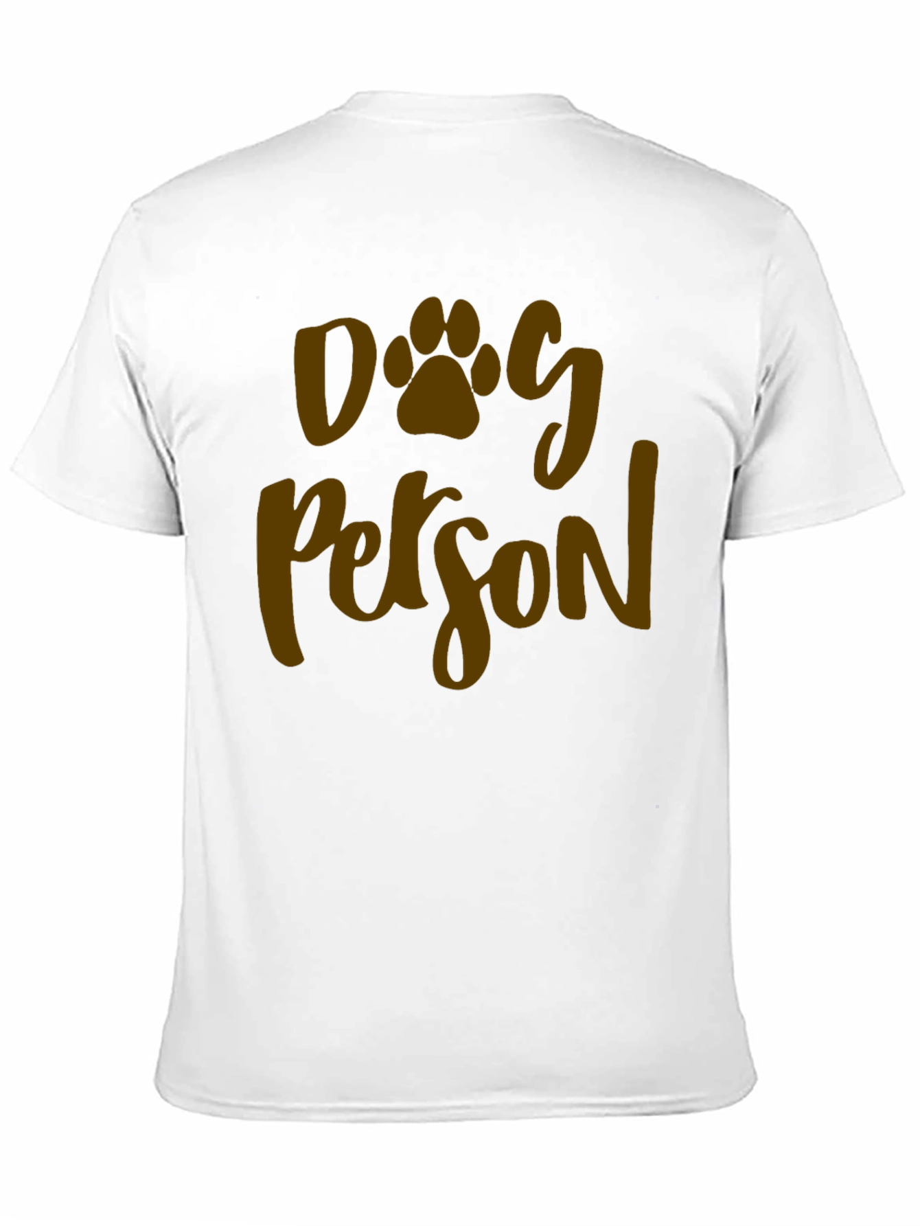 Dog Person Graphic Tee -  Unisex Black T-Shirt