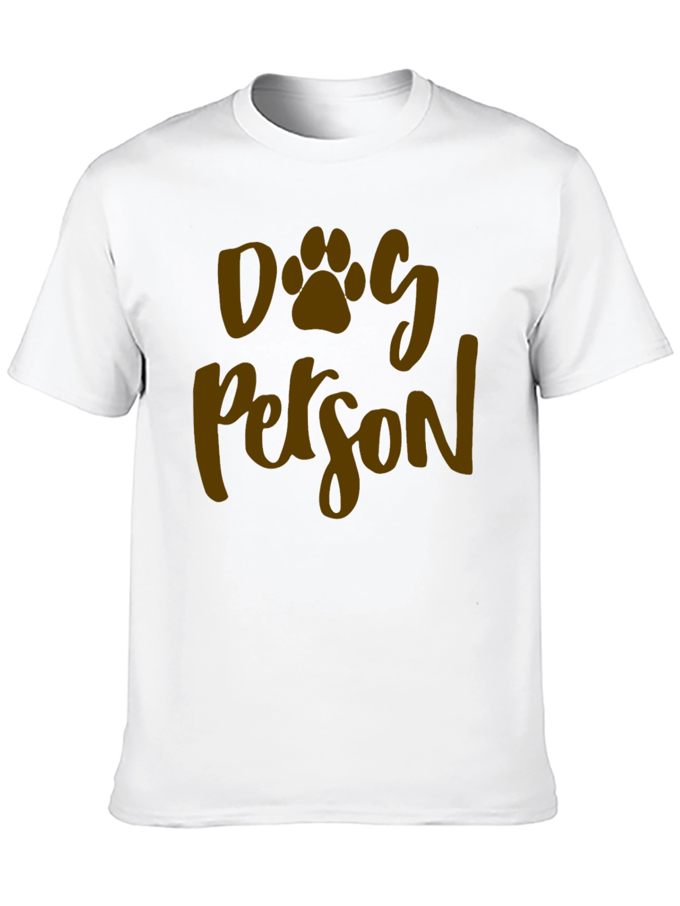 Dog Person Graphic Tee -  Unisex Black T-Shirt