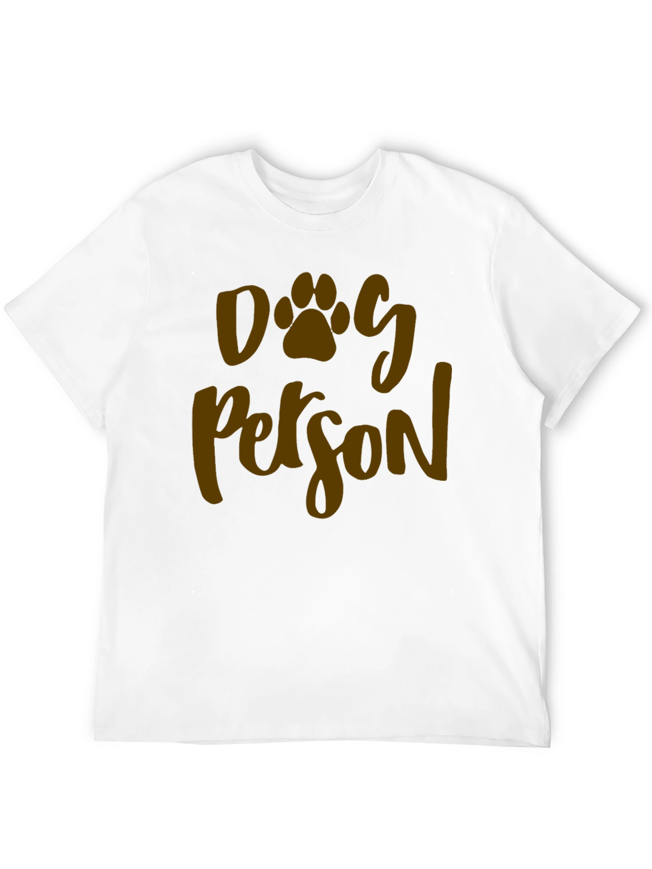 Dog Person Graphic Tee -  Unisex Black T-Shirt