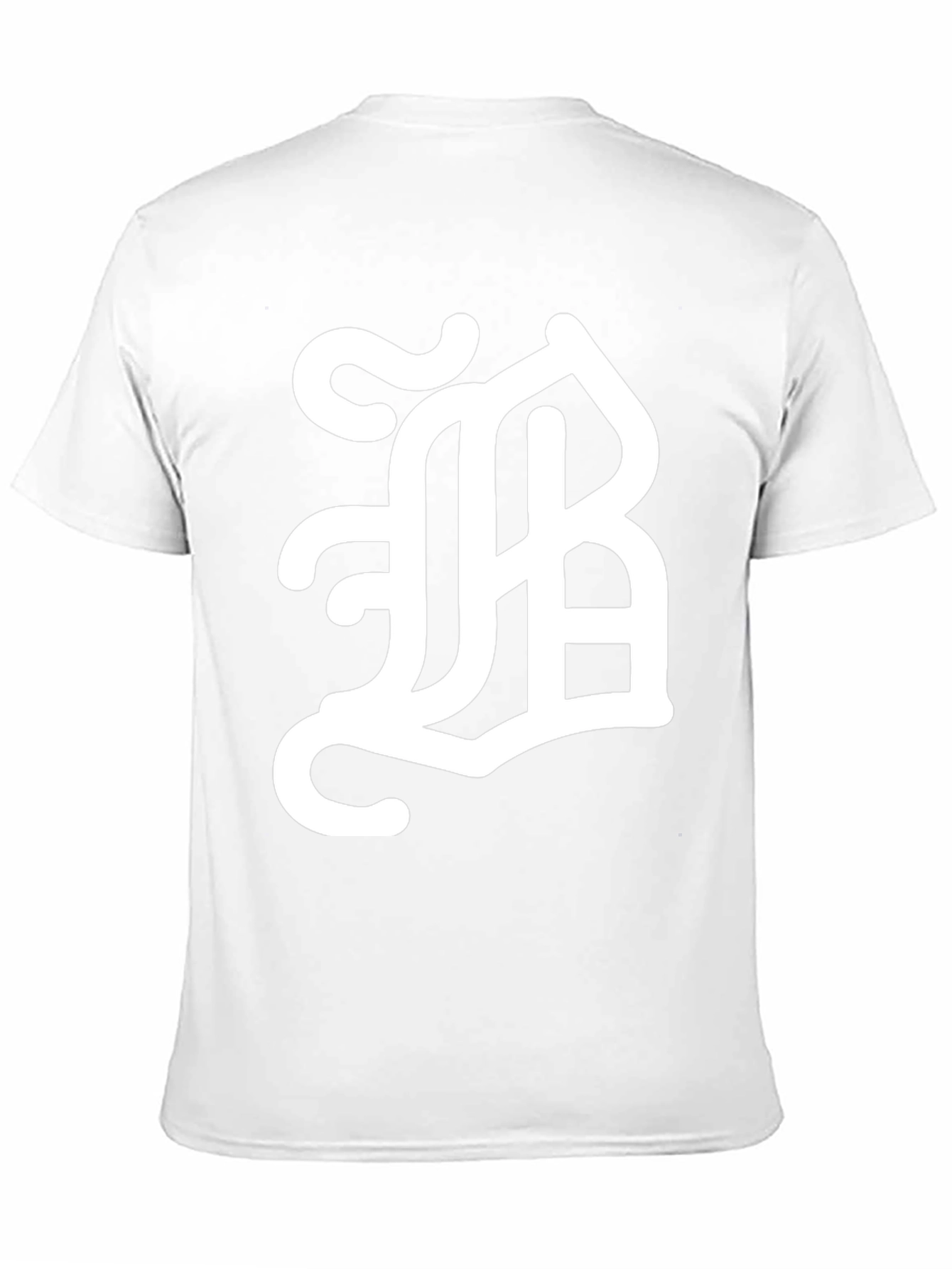 Monogram B Graphic Tee - Stylish & Bold