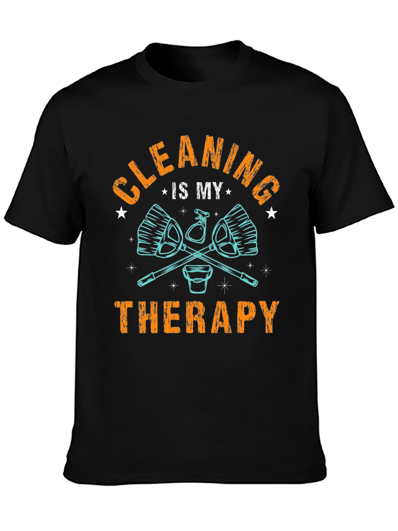 Cleaning is My Therapy T-Shirt
