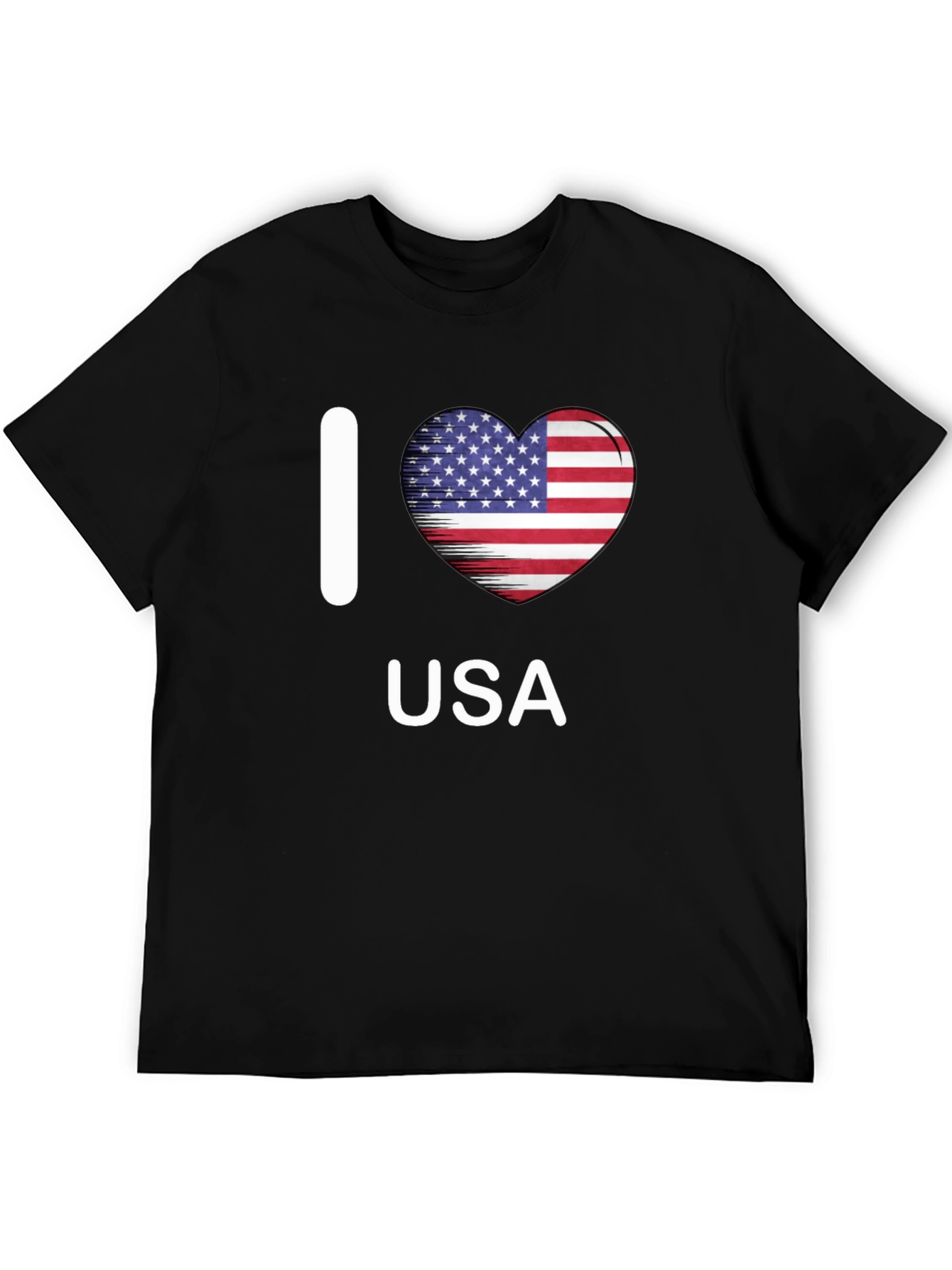 I Heart USA Patriotic T-Shirt