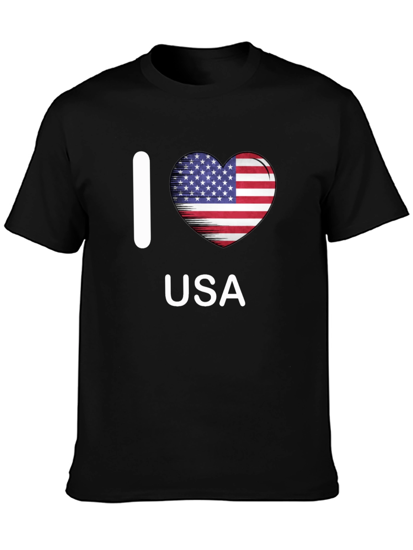 I Heart USA Patriotic T-Shirt