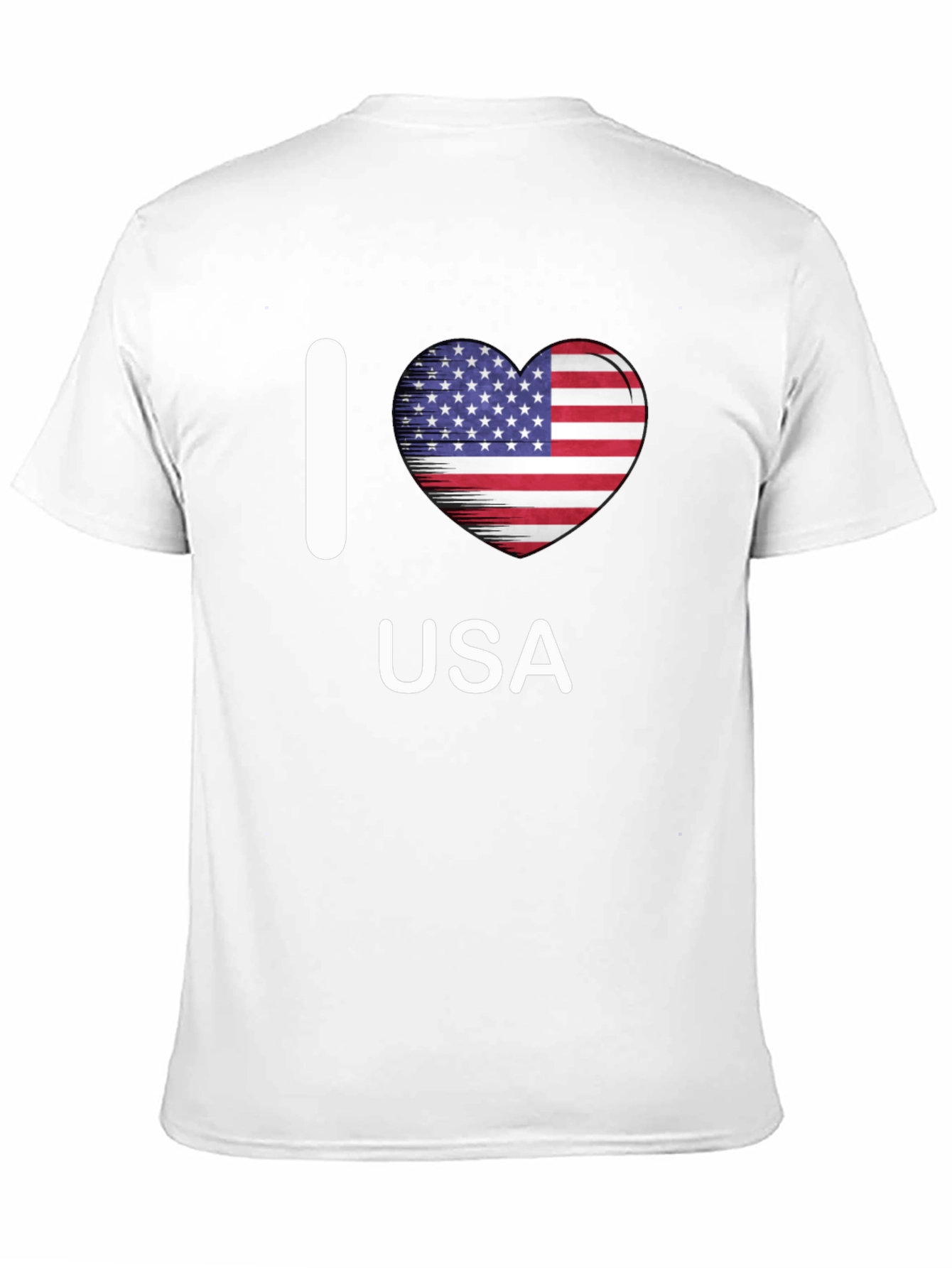 I Heart USA Patriotic T-Shirt