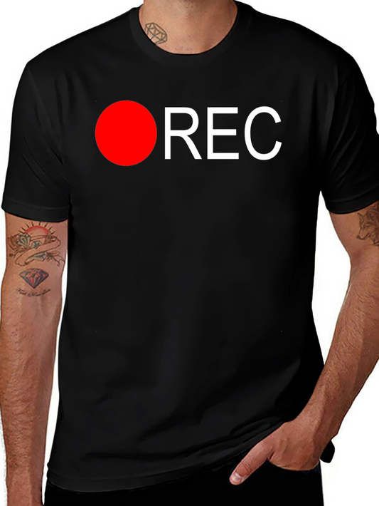 REC Graphic Tee - Classic Film Recording T-Shirt