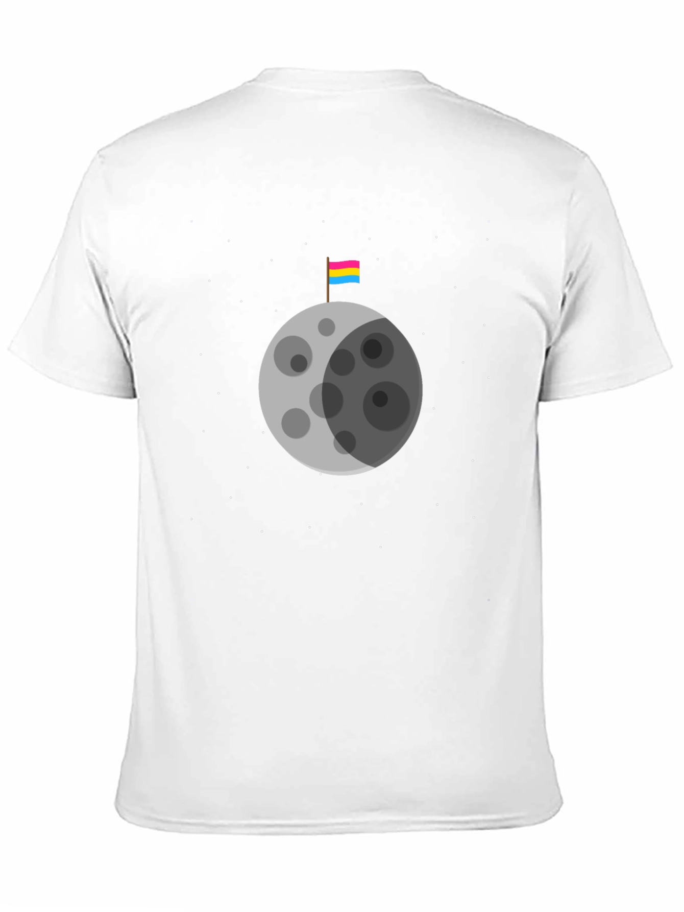 Pansexual Pride Moon Graphic Tee