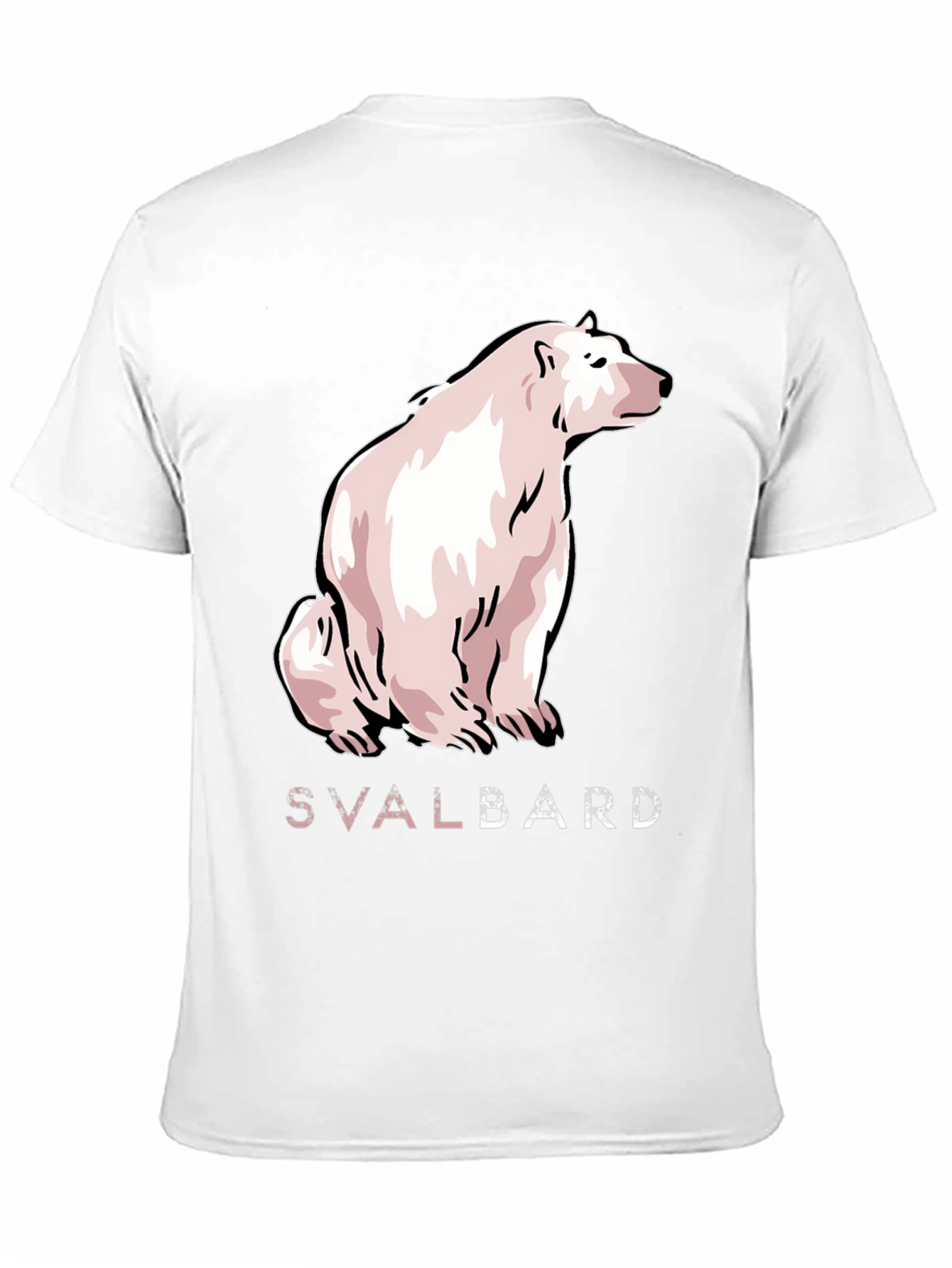 Svalbard Polar Bear Graphic T-Shirt