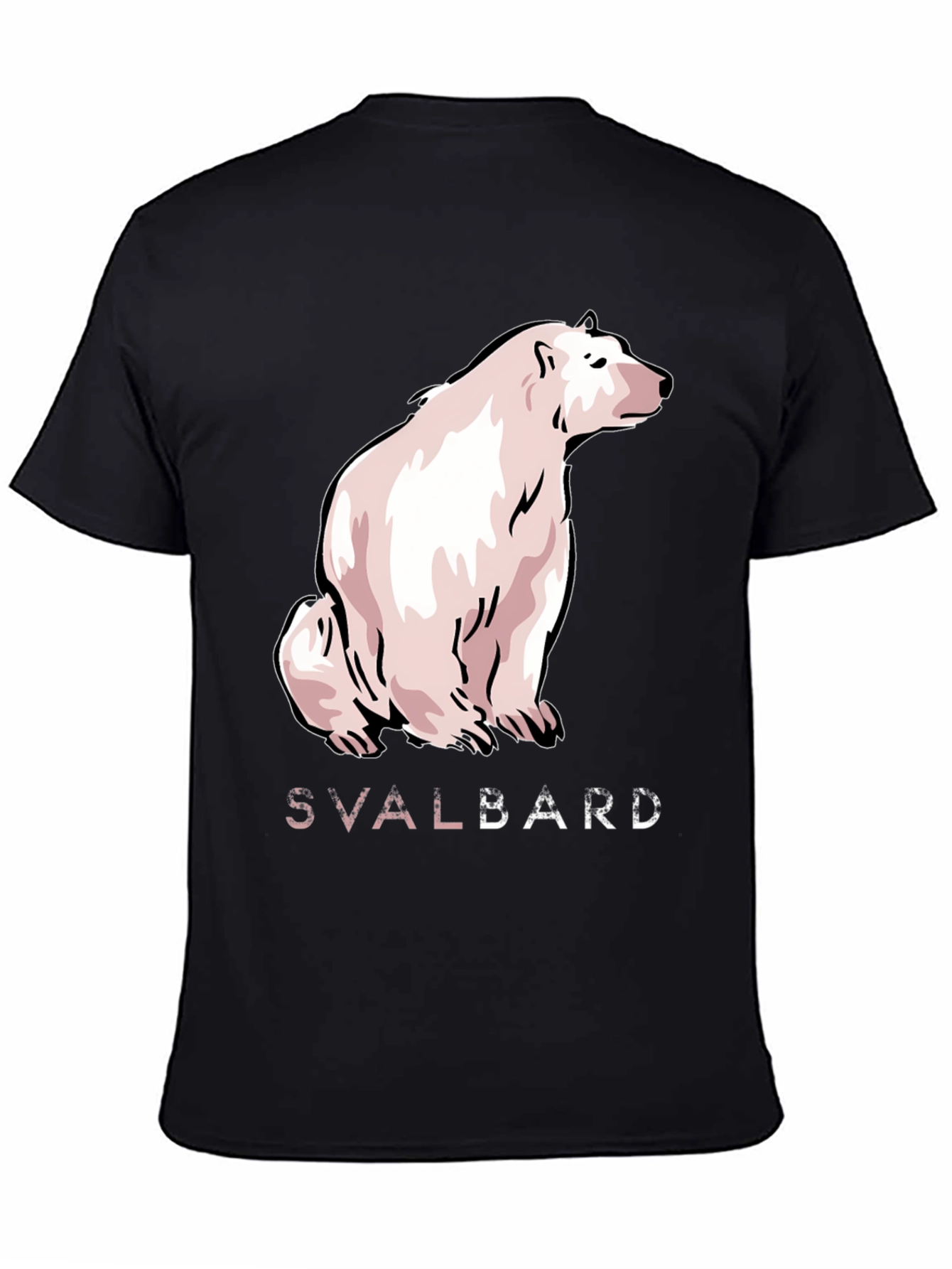 Svalbard Polar Bear Graphic T-Shirt