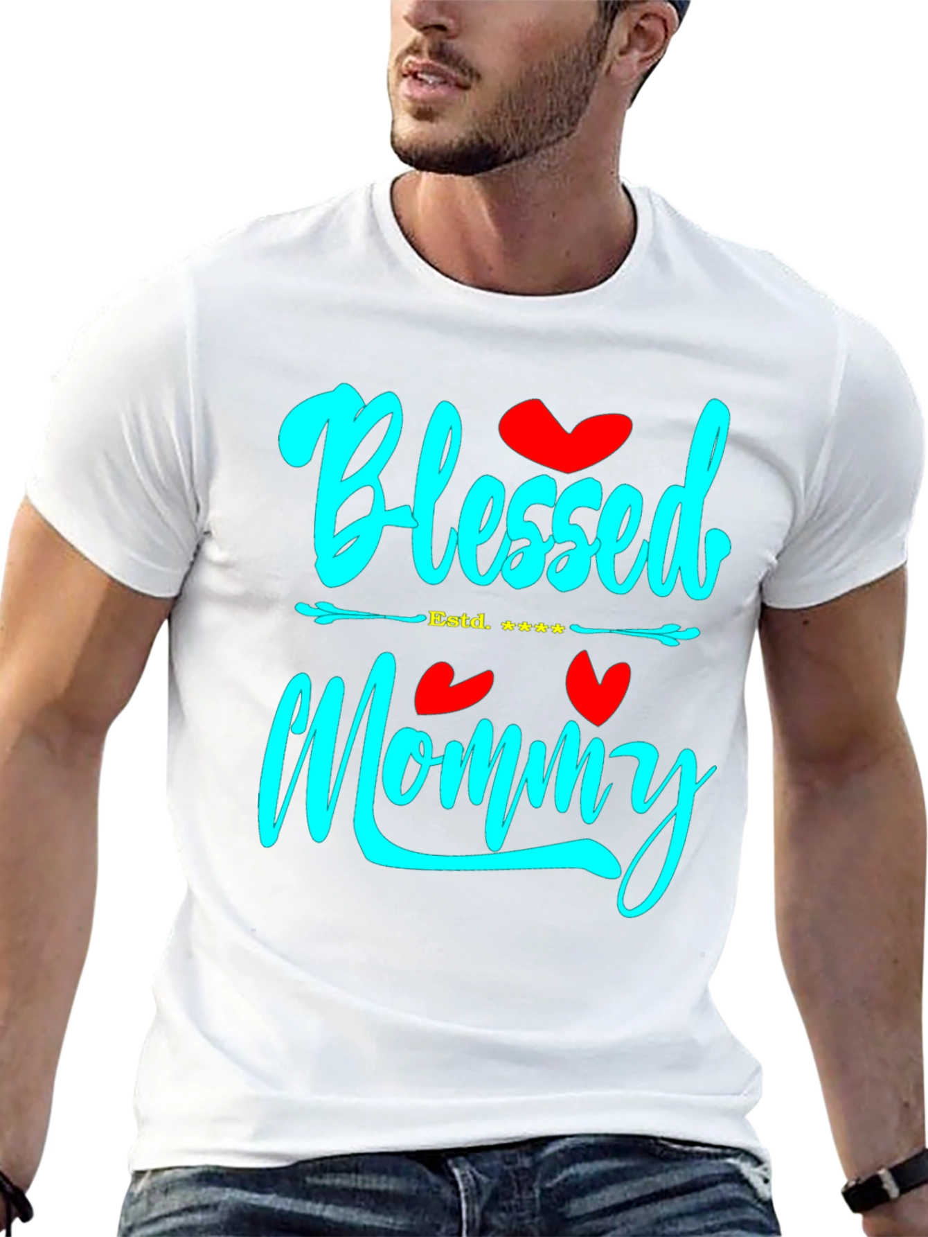 Blessed Mommy Graphic T-Shirt