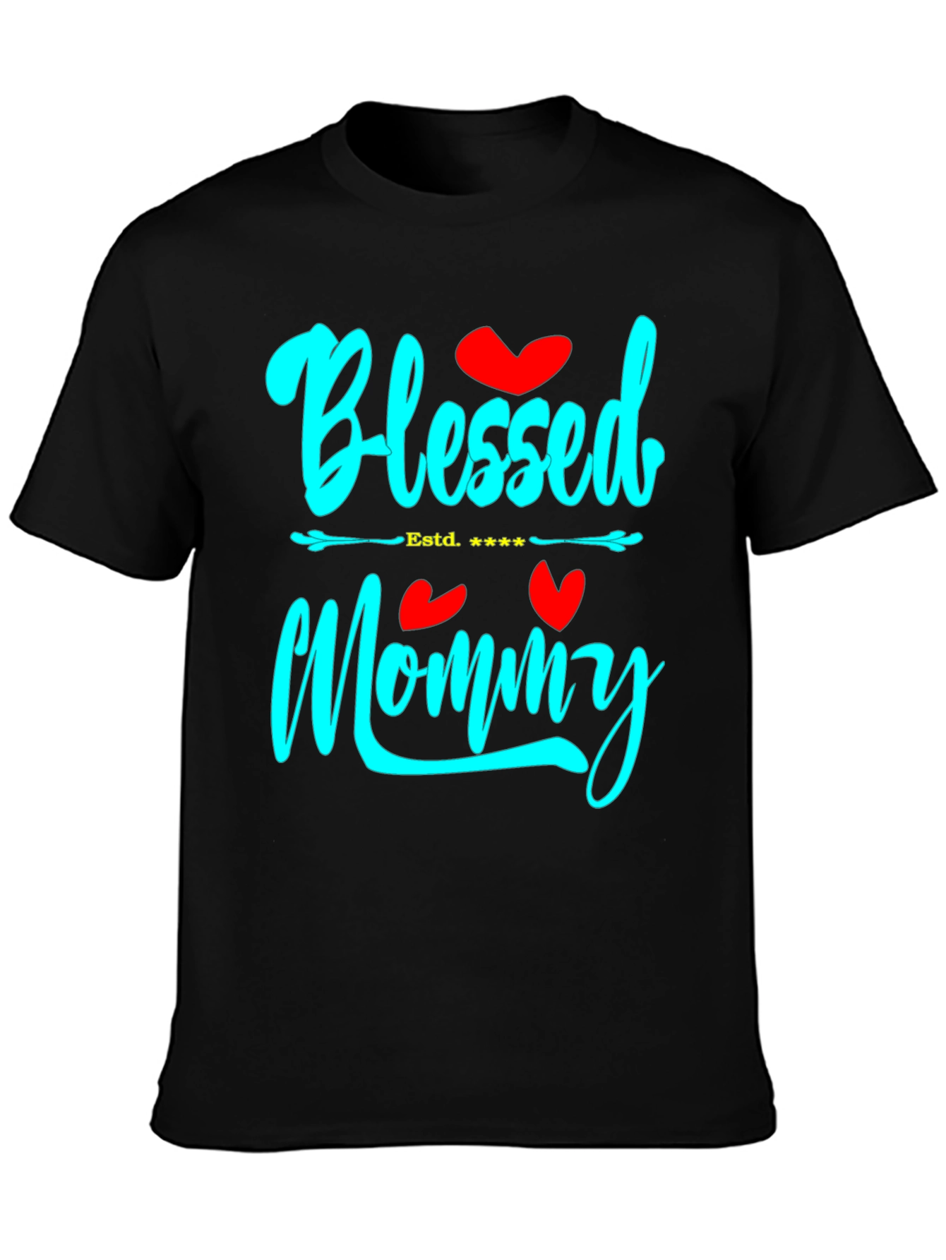 Blessed Mommy Graphic T-Shirt