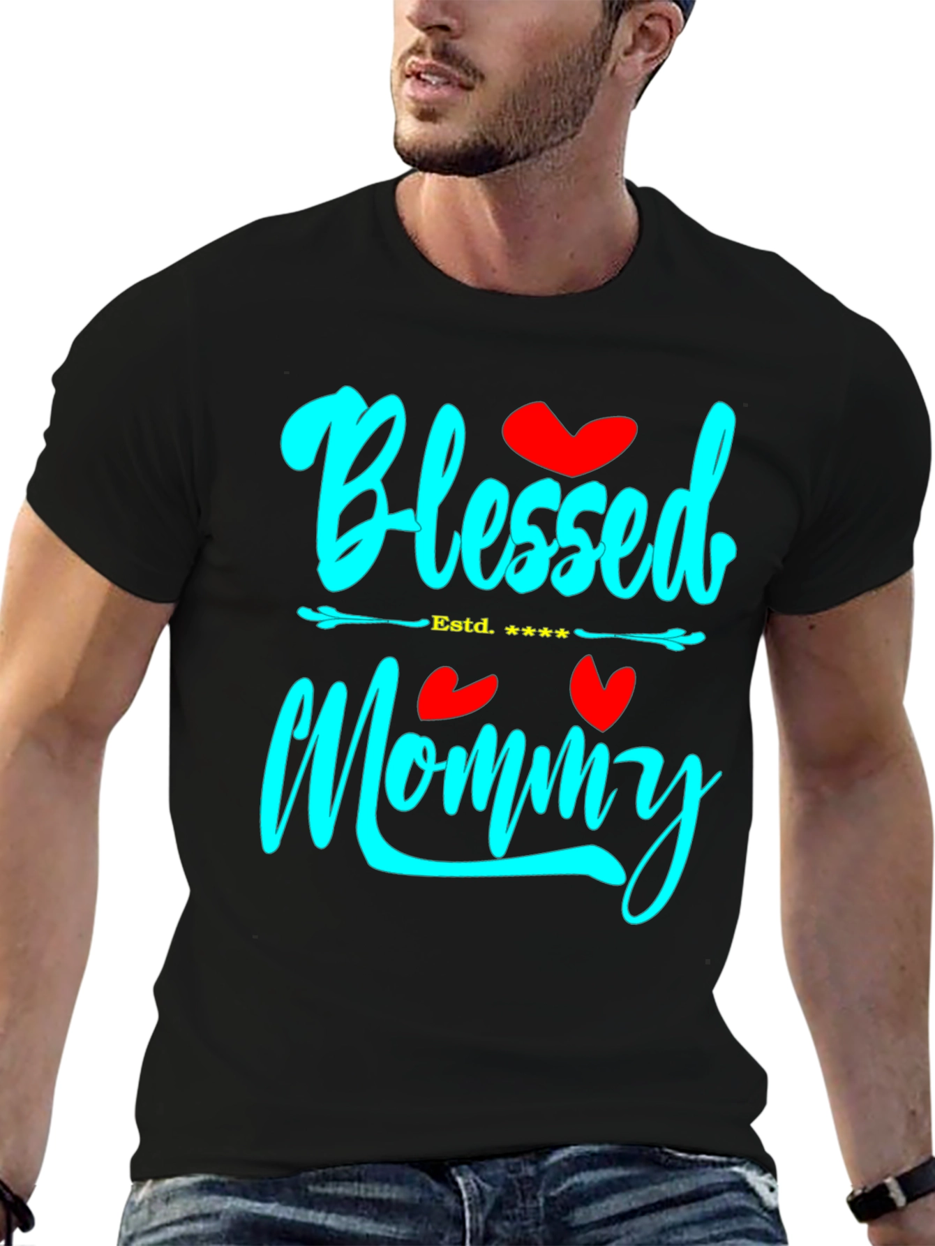 Blessed Mommy Graphic T-Shirt