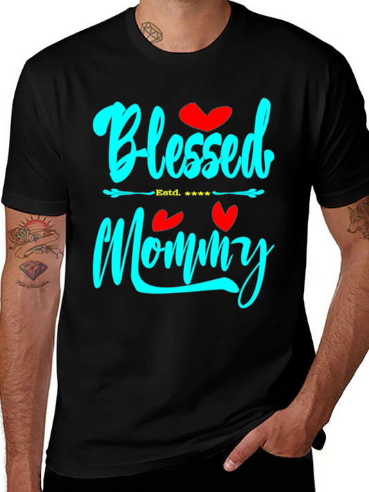 Blessed Mommy Graphic T-Shirt