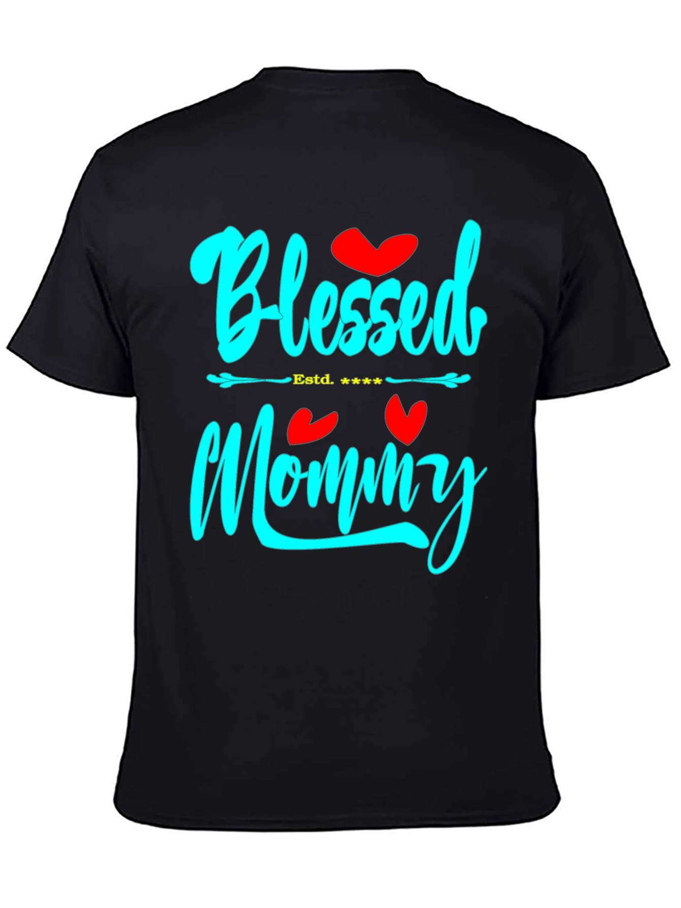 Blessed Mommy Graphic T-Shirt