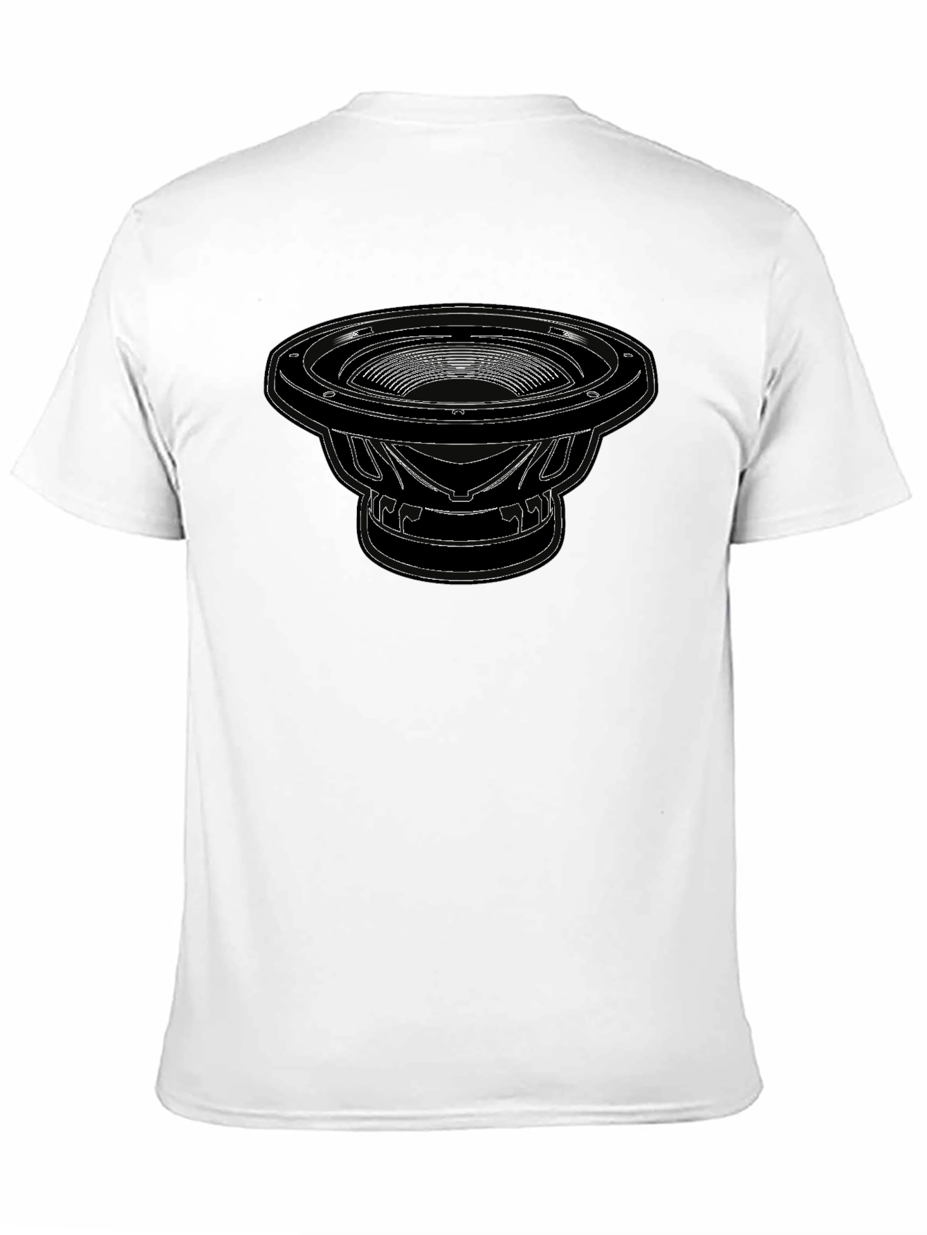 Speaker Graphic Black T-Shirt