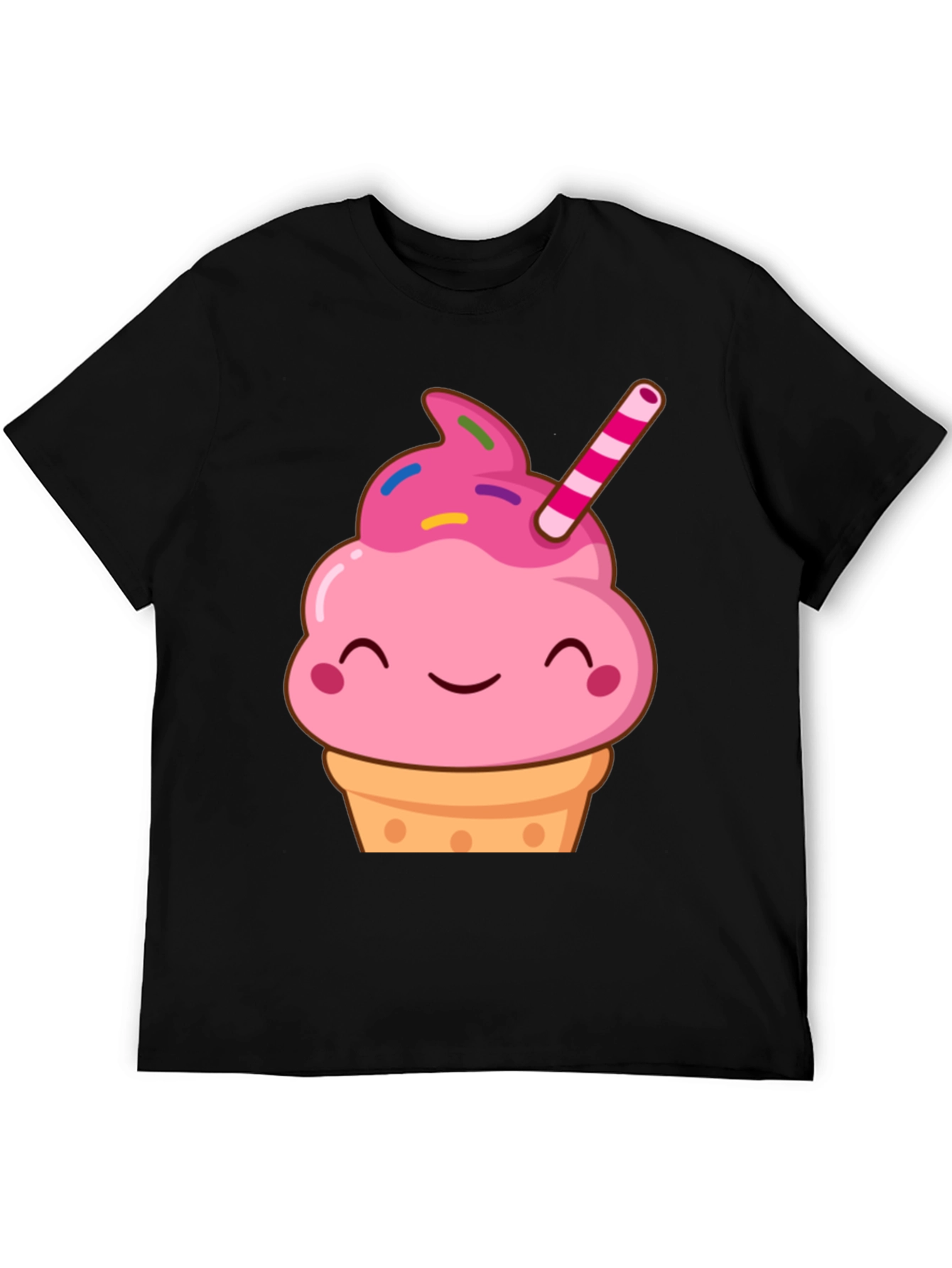 Cute Cupcake Graphic Tee - Sweet Treat Shirt