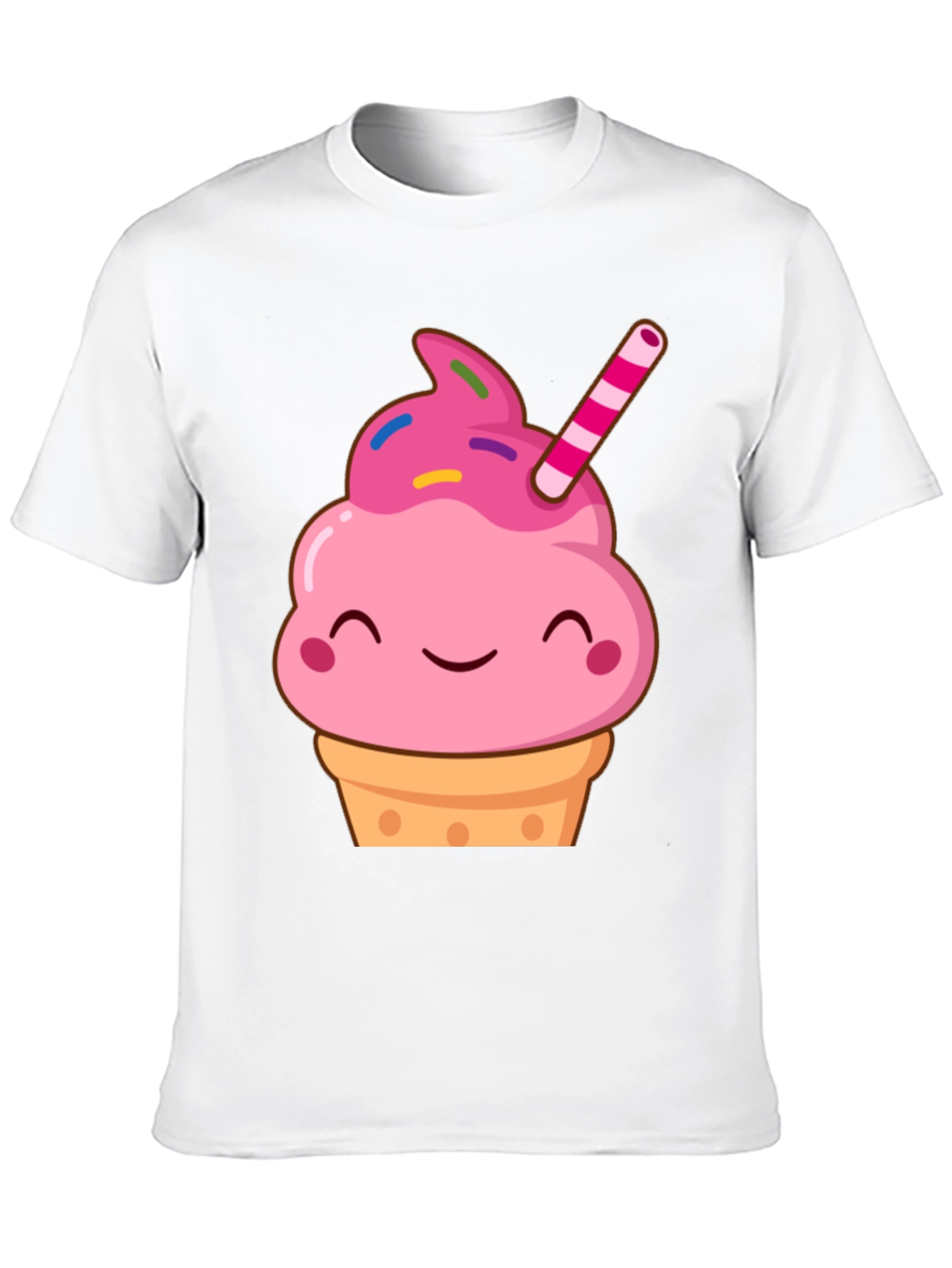 Cute Cupcake Graphic Tee - Sweet Treat Shirt