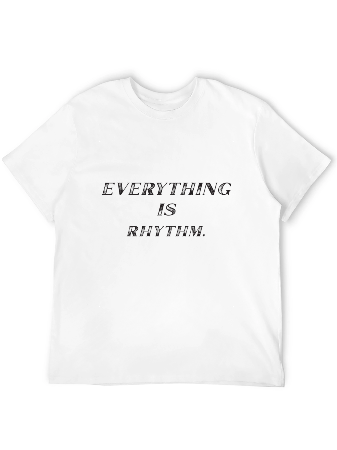 Everything is Rhythm T-Shirt - Classic Black Tee