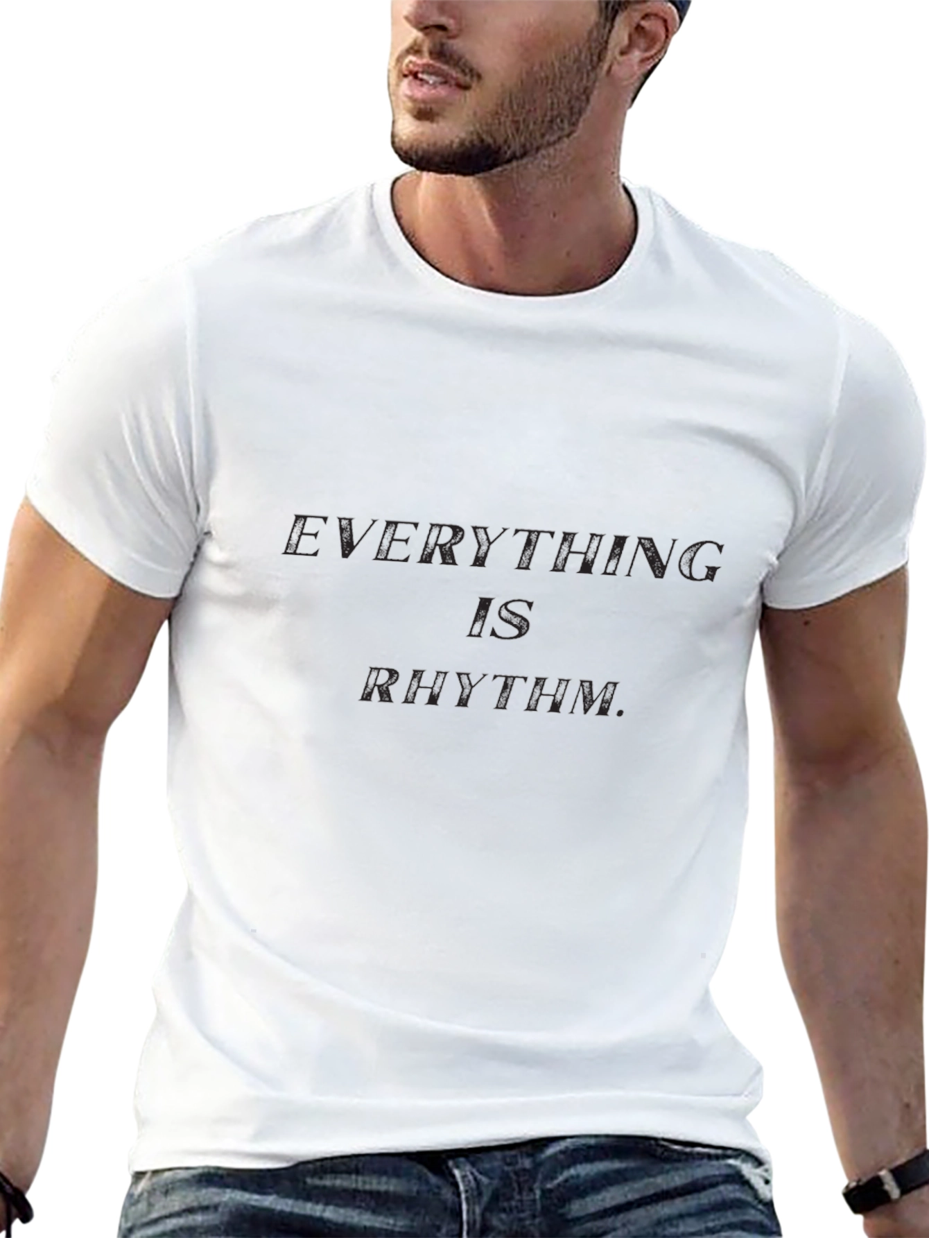 Everything is Rhythm T-Shirt - Classic Black Tee