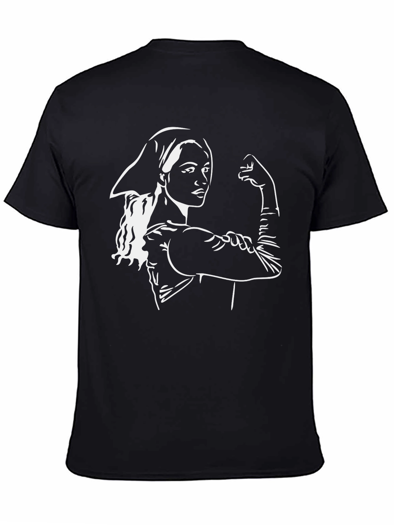 Empowered Woman Graphic Tee - Classic Black T-Shirt
