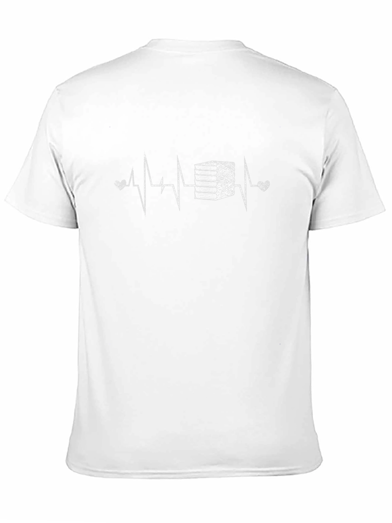 Book Lover Heartbeat T-Shirt
